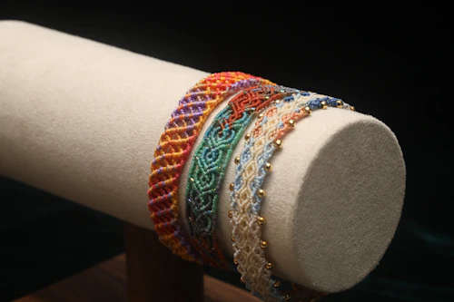 Handmade jewelry styled look