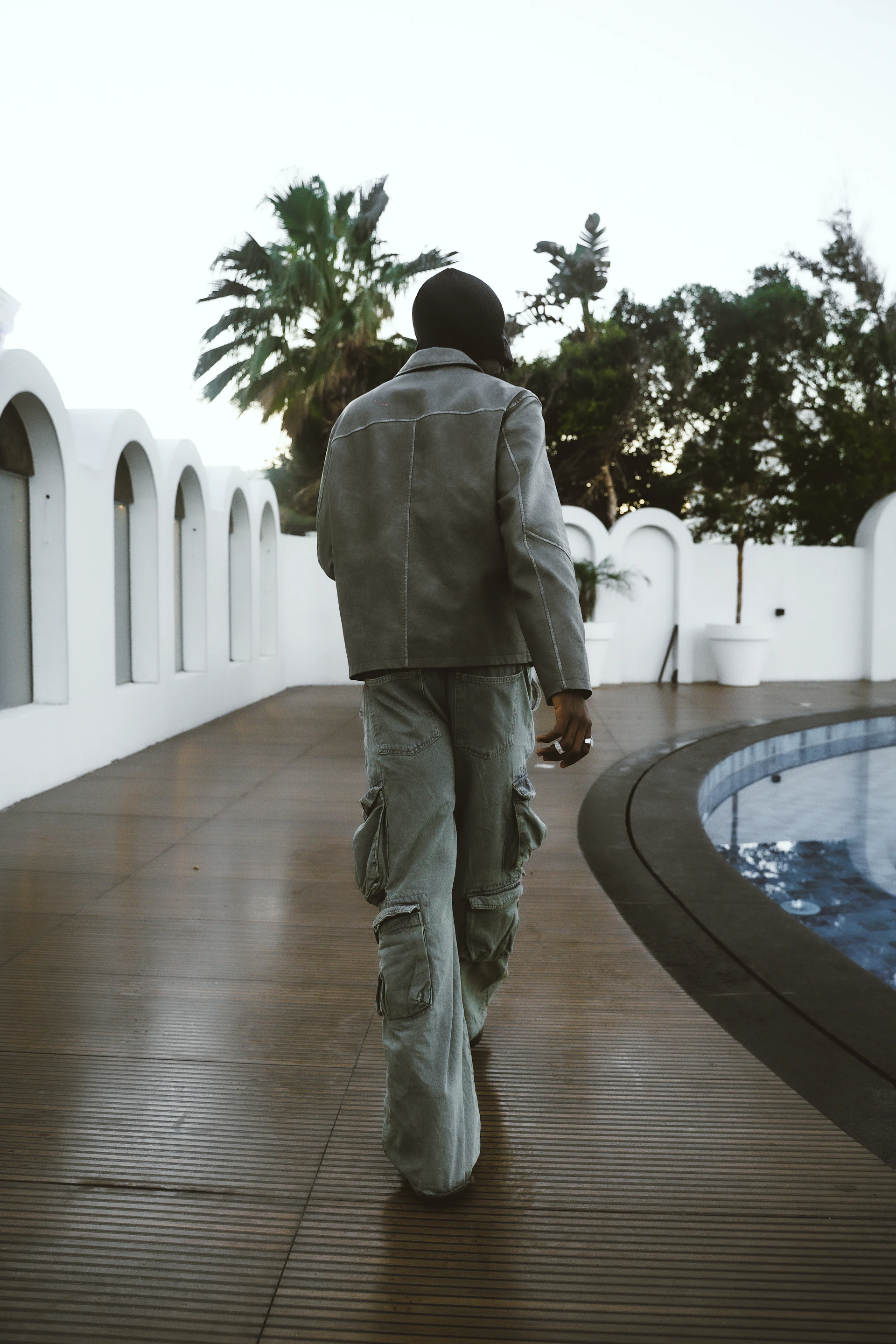 Olive cargo pants