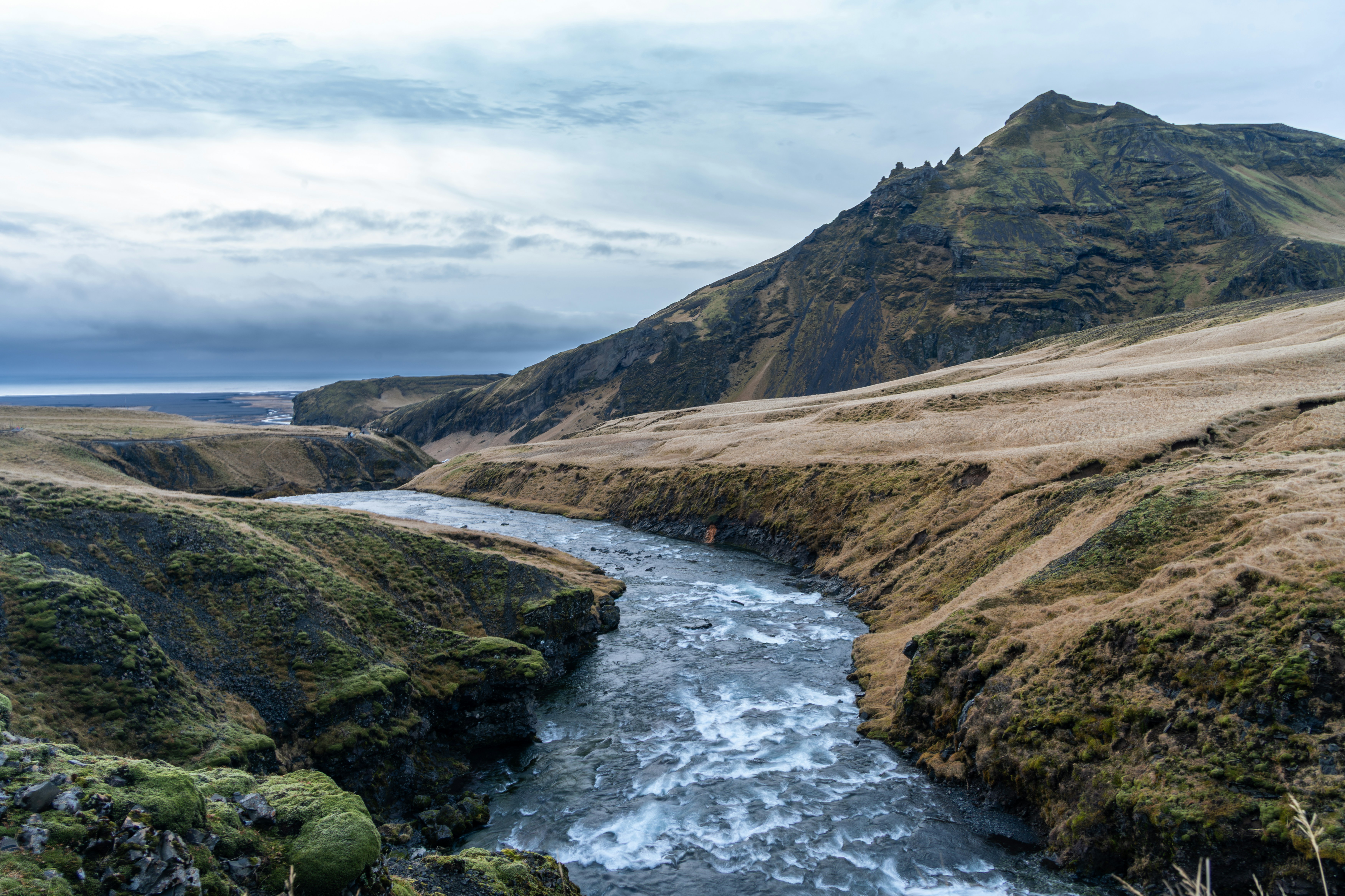 Skógafoss Waterfall In Iceland
