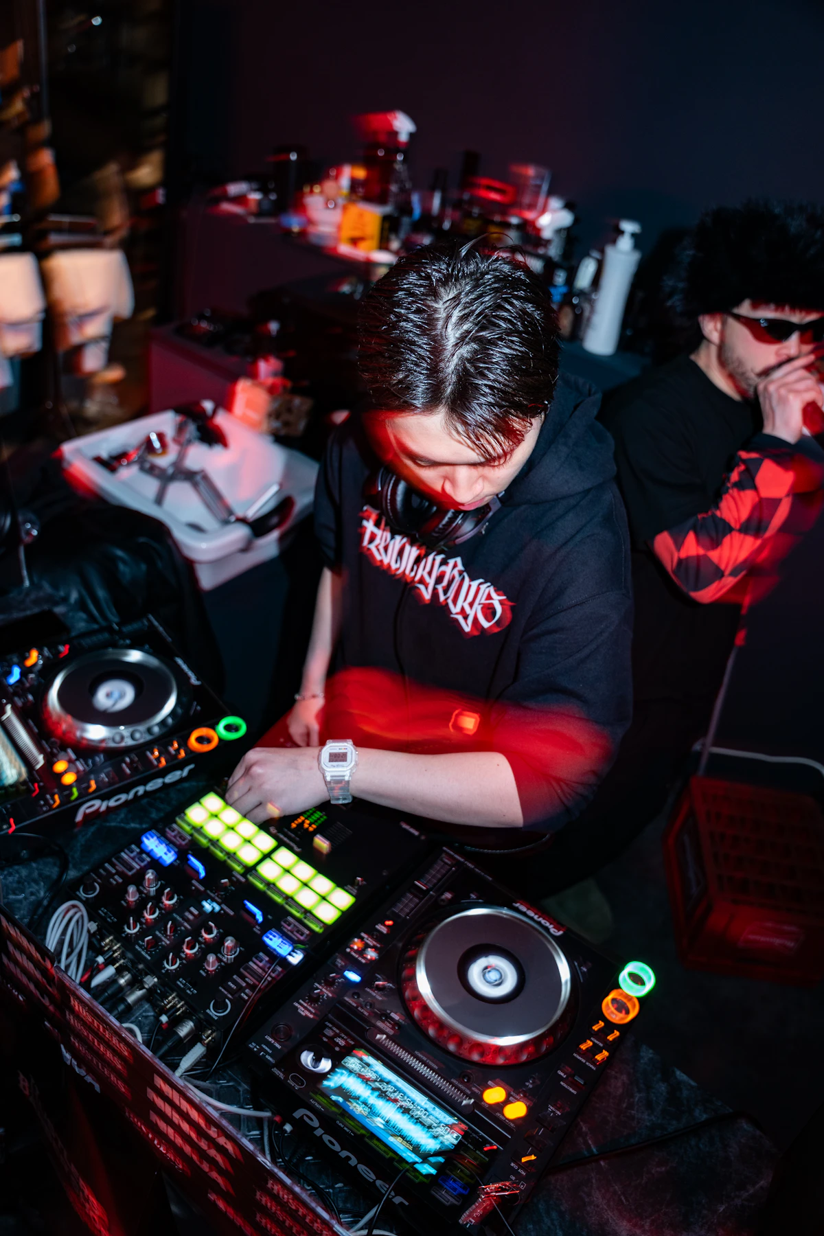 DJ controller and performance