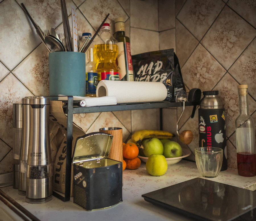 Under sink organizer rack