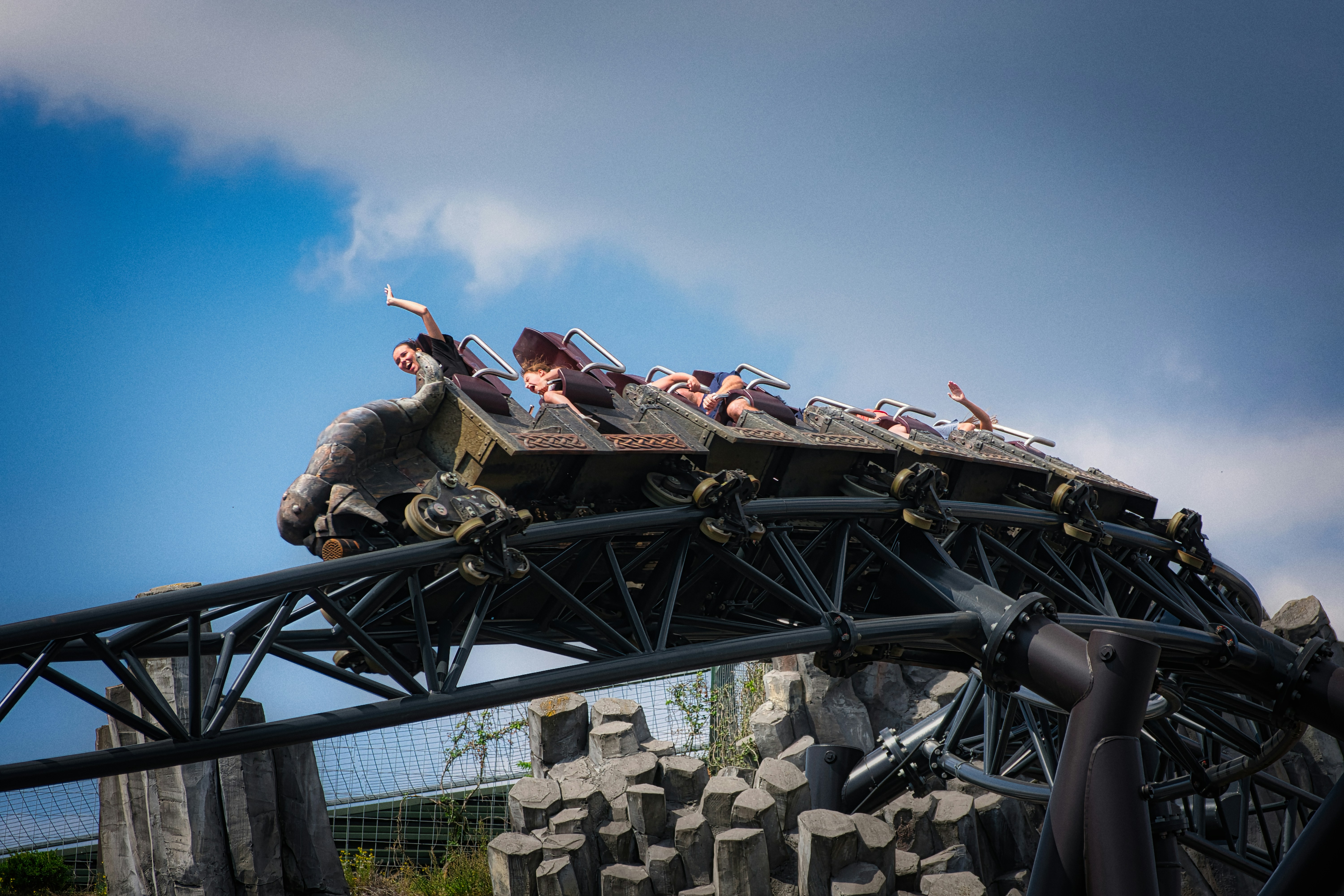 Universal's Drift Coaster Opens at Universal Studios: Exclusive Footage