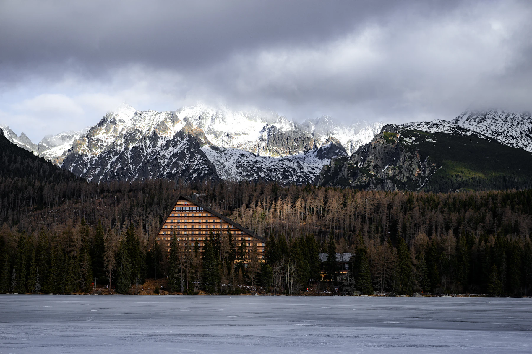 The Glacier Chalet — private timber lodge beneath the peaks
