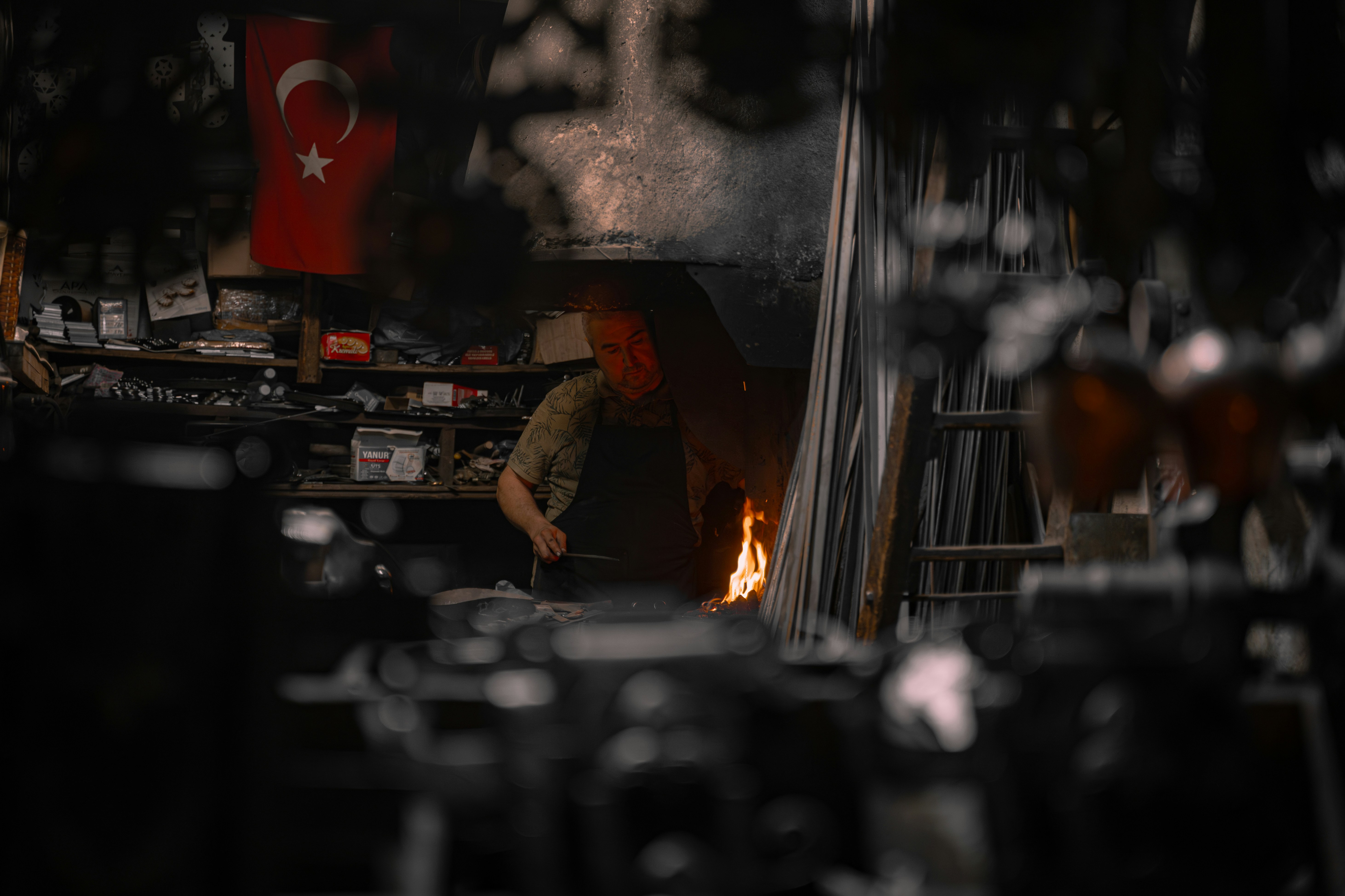 Metal crafting workshop