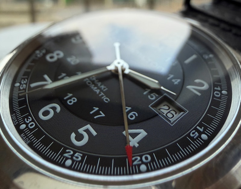 Luxury watch accessory detail