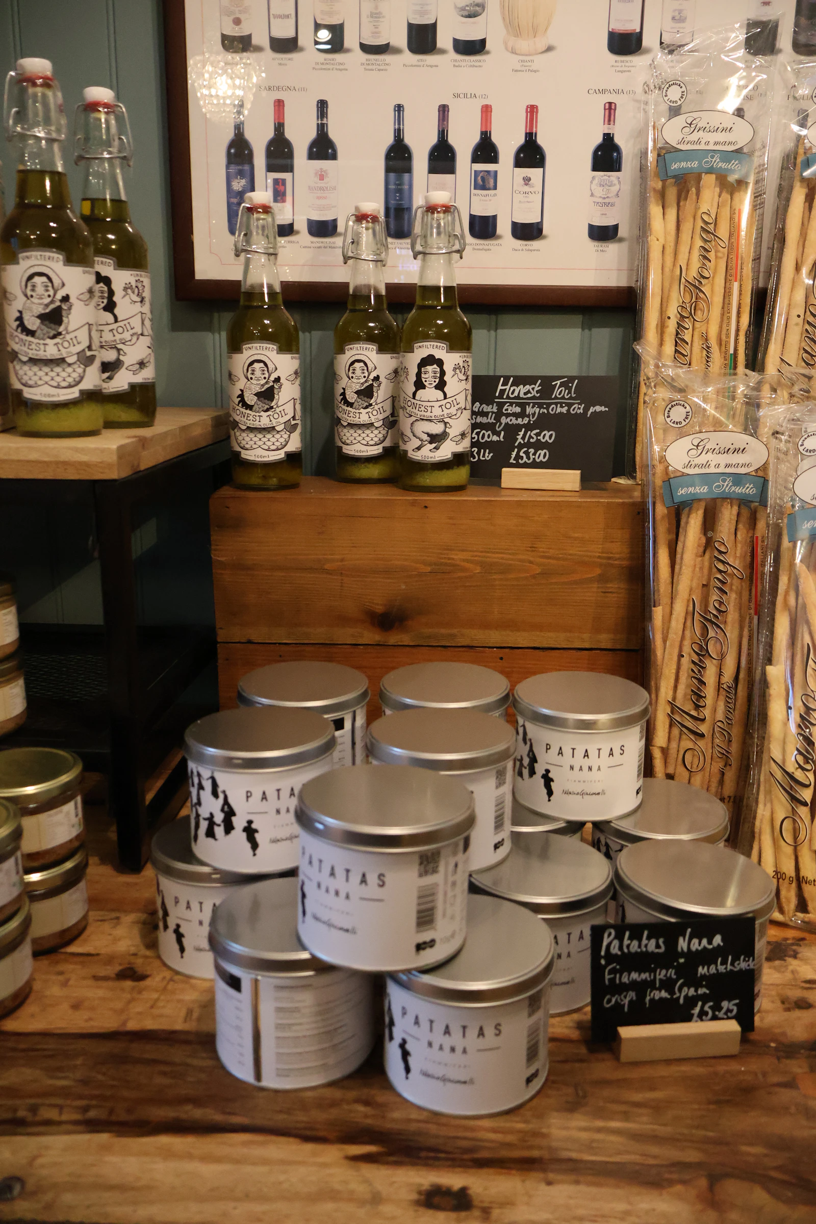 Premium packaged products arranged on a modern retail shelf — landscape stock imagery. Photo by Unsplash.