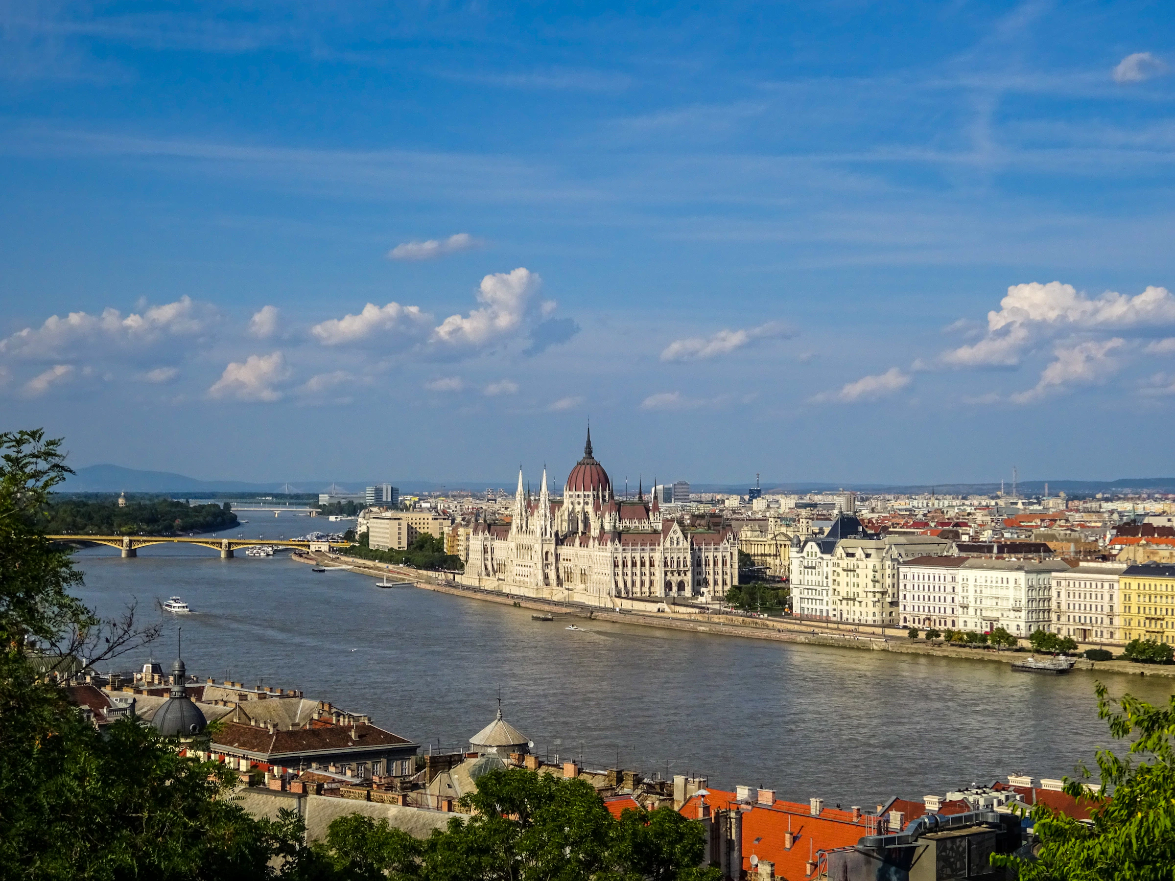 Budapest Parliament and the Danube
