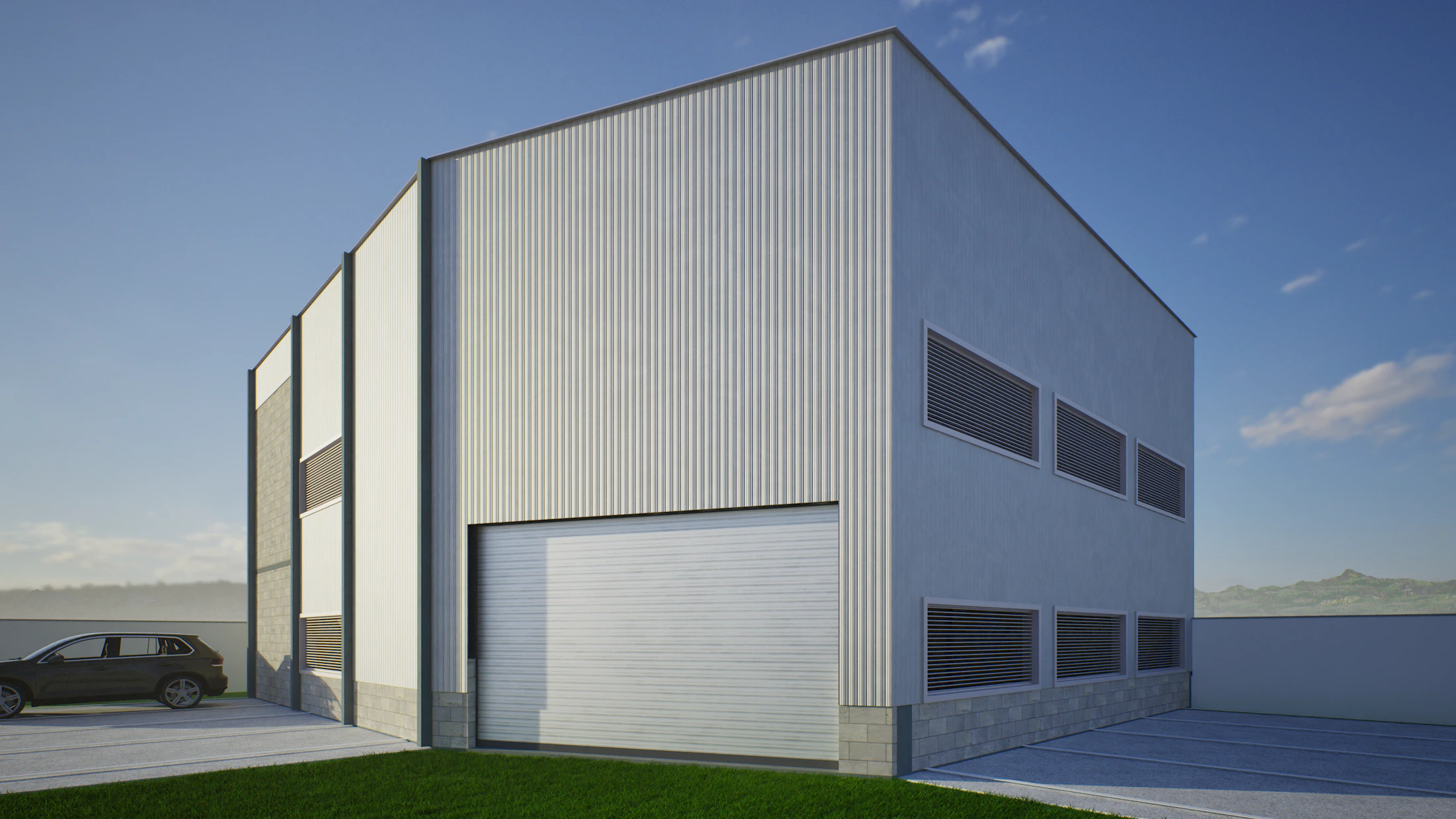 Distribution center exterior