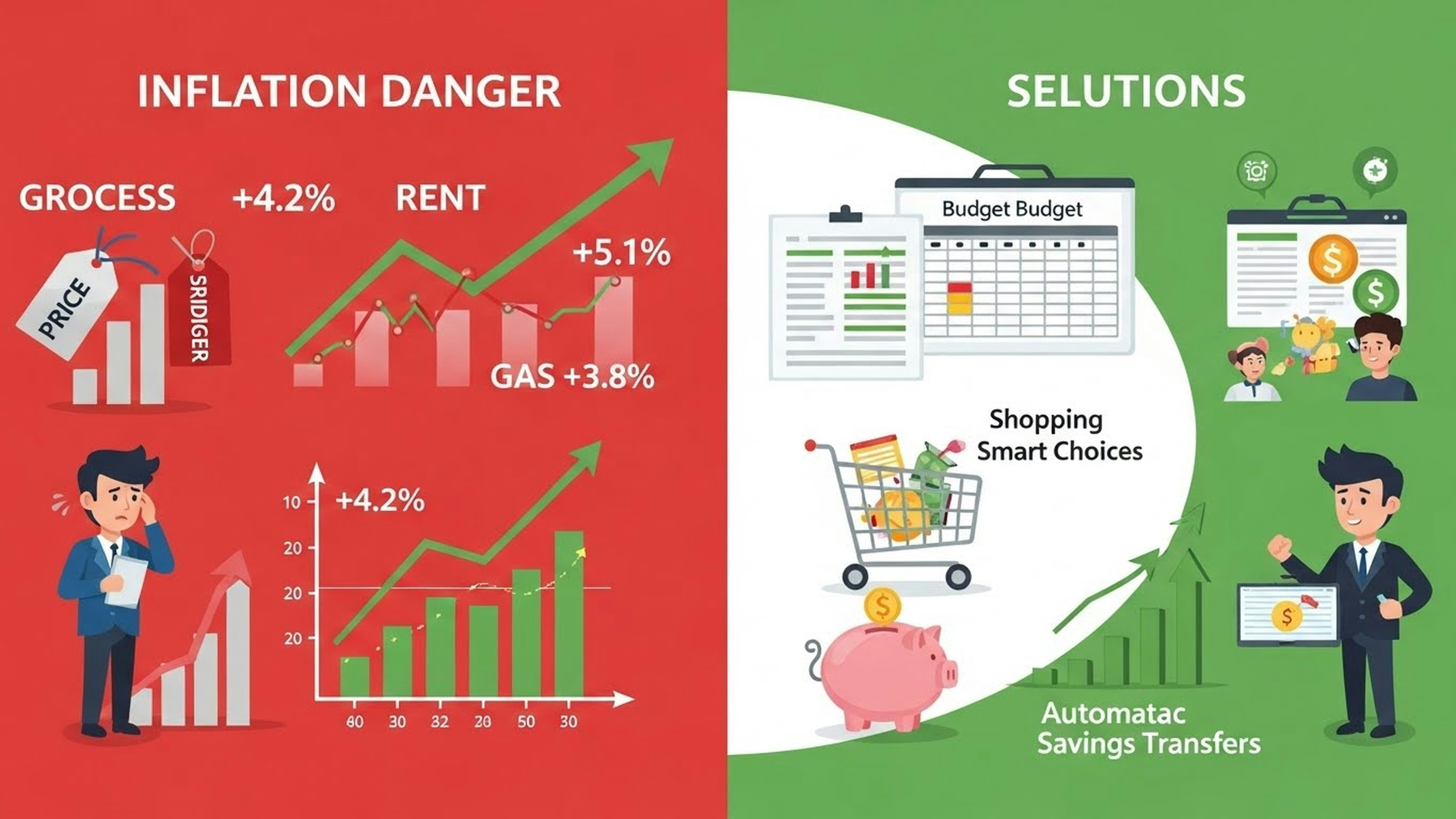 How to Budget for Inflation: Save More When Prices Rise