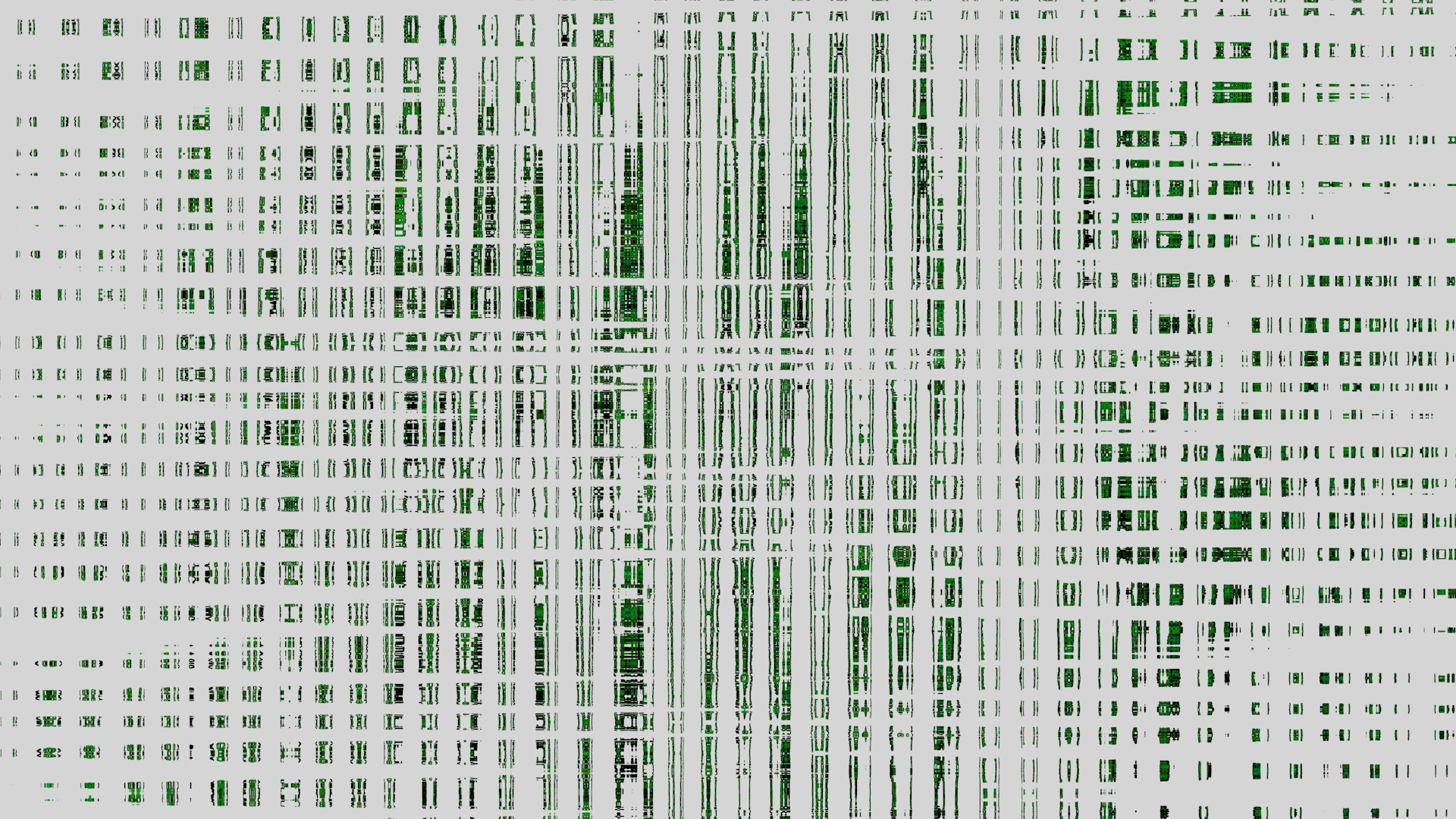 Abstract pattern of white and green lines