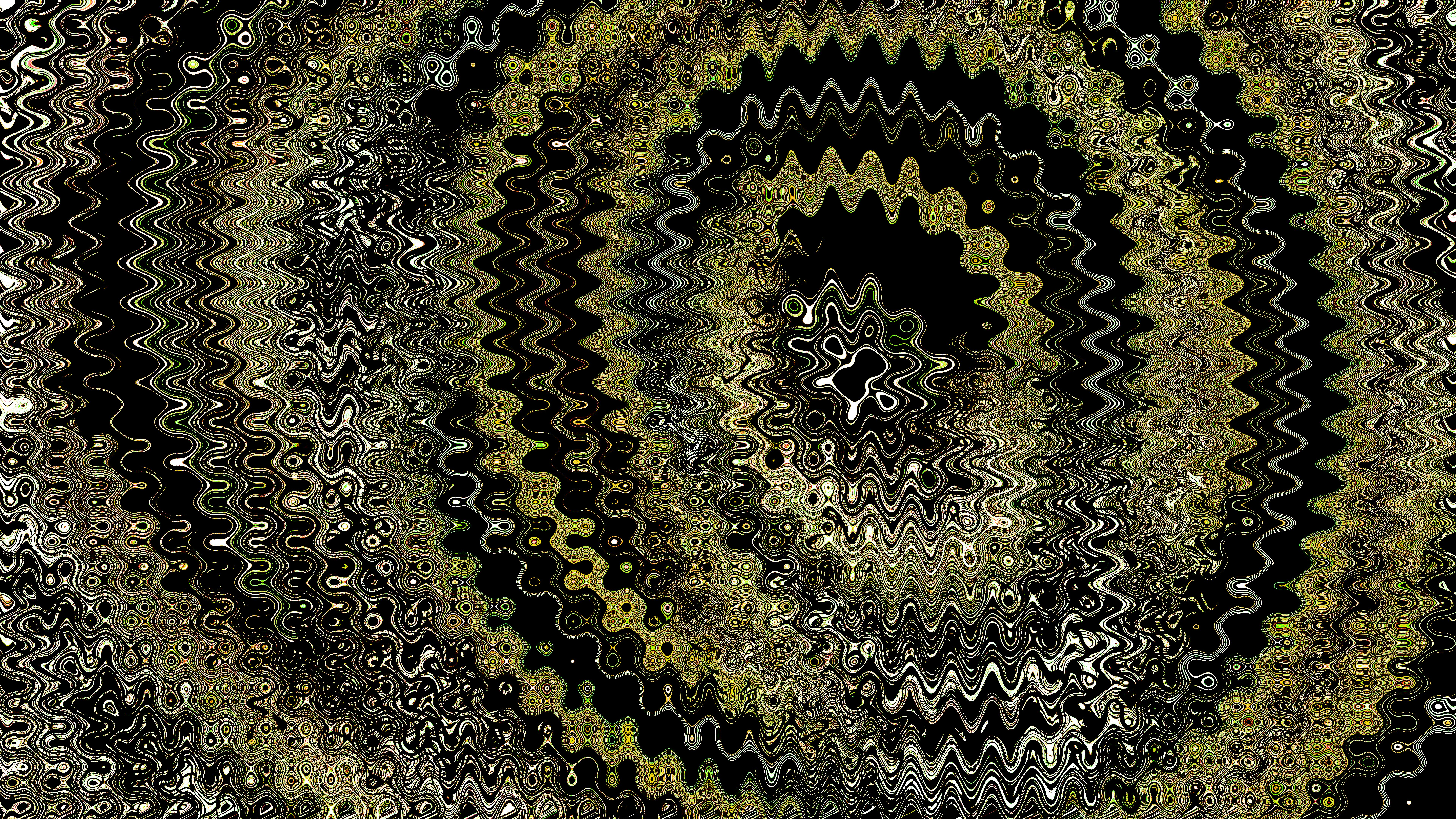 Abstract yellow and grey spiral pattern