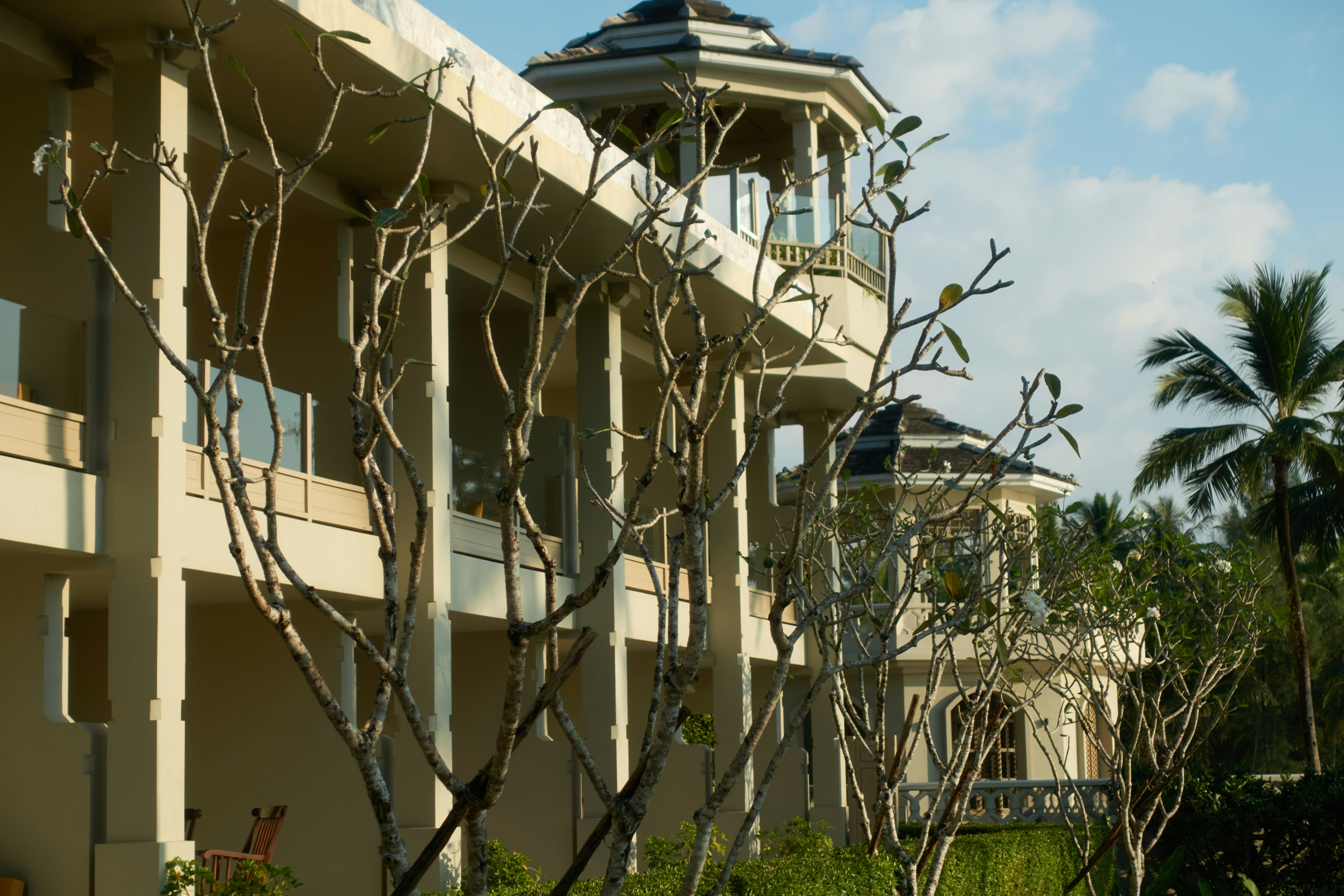 tropical balcony relaxation, wallpaper, Affordable Tropical Bathtub for Balcony: Relax & Unwind 3