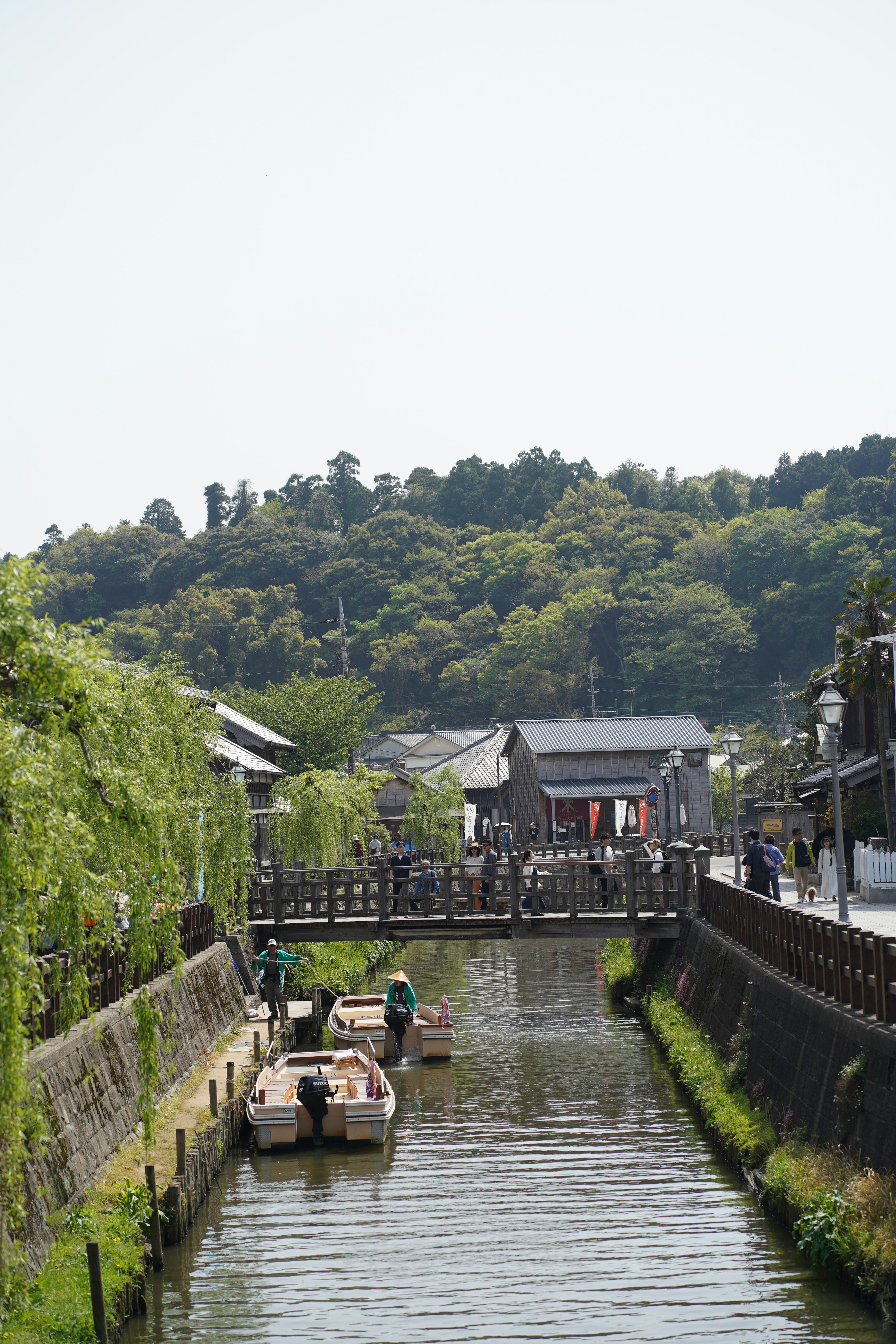 일본 전통 수로 마을