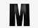 A large black letter m on a white background