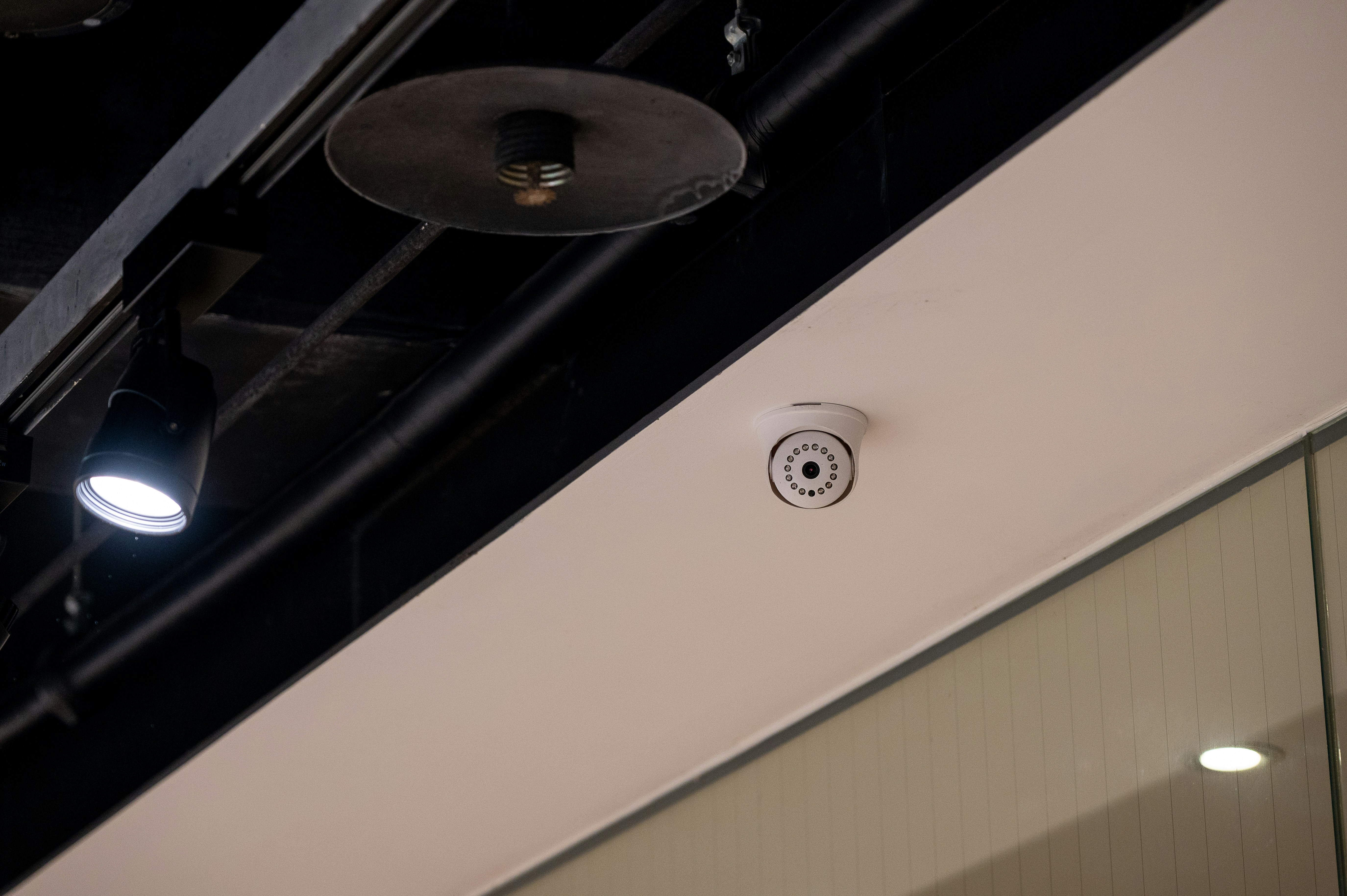 Ceiling security camera