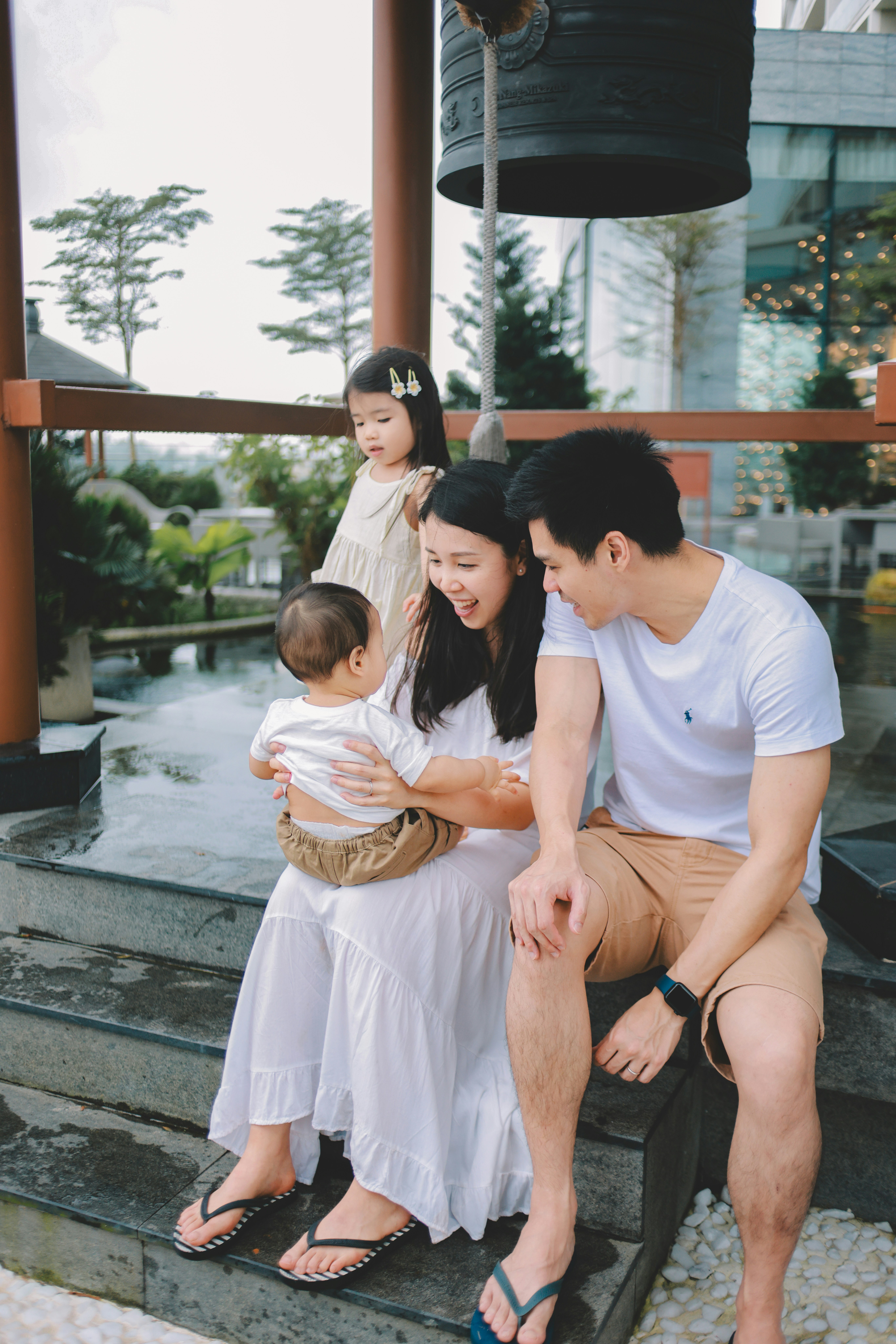 Family enjoying time together outdoors near water photo – Free Family ...