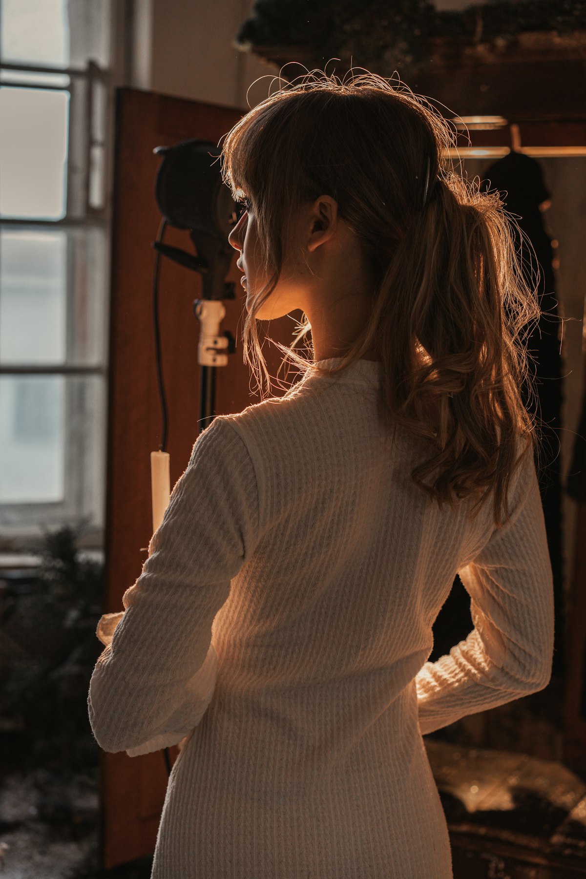 Bougie, lumière chaude