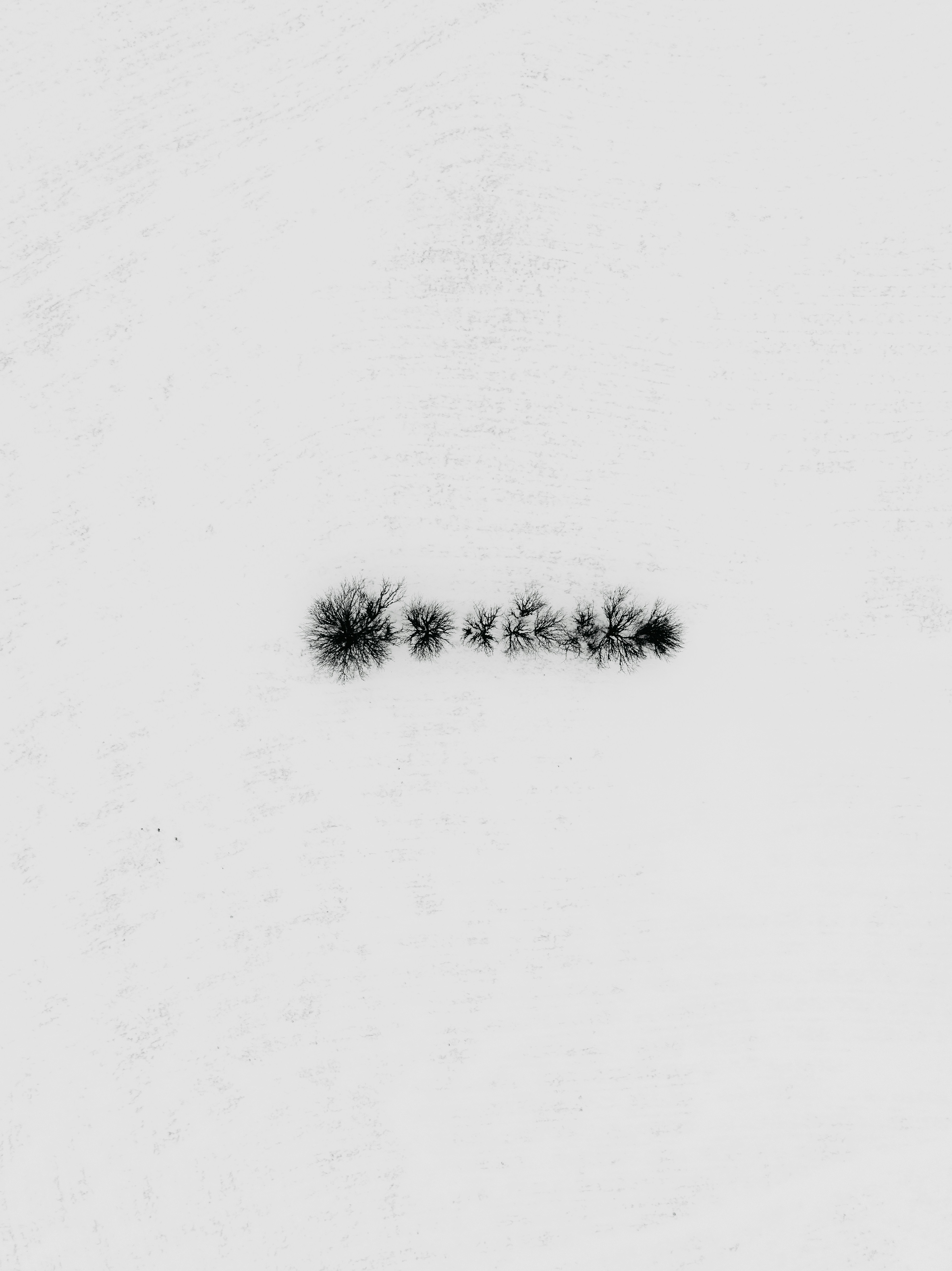 Abstract ink marks on white paper