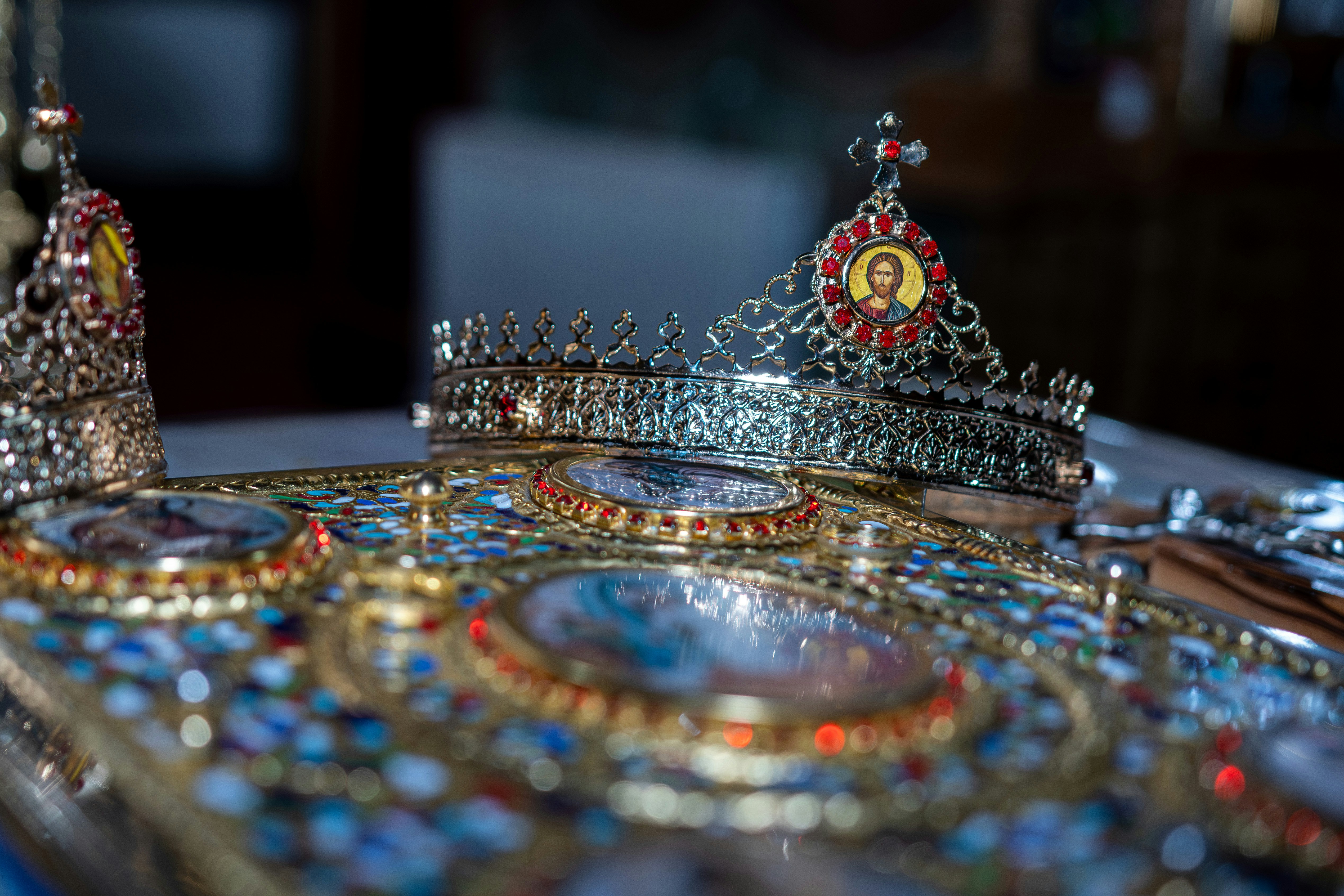 Orthodox Wedding Ceremony, Details Shot.