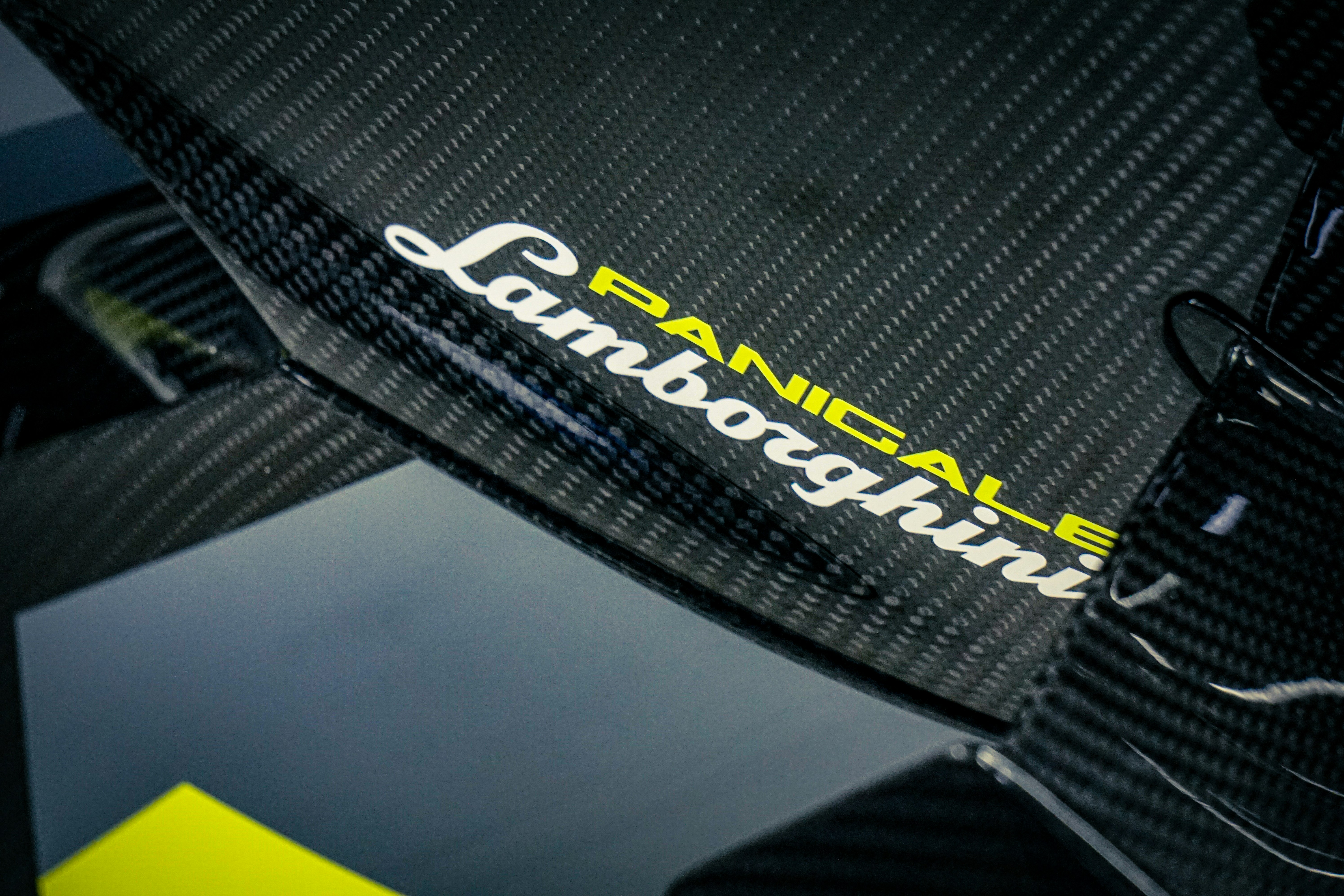 Lamborghini panigale carbon fiber detail