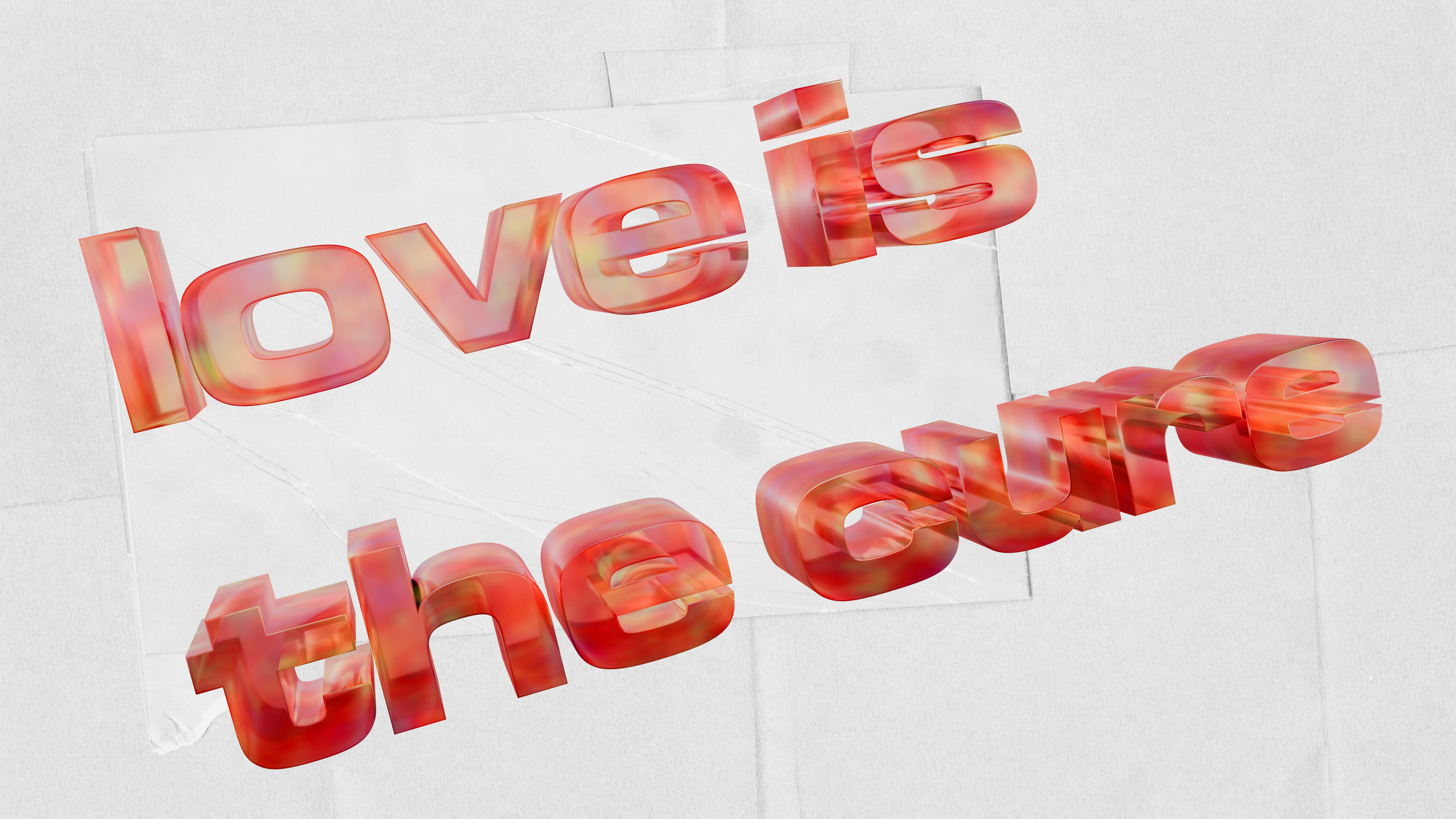 Love is the cure text