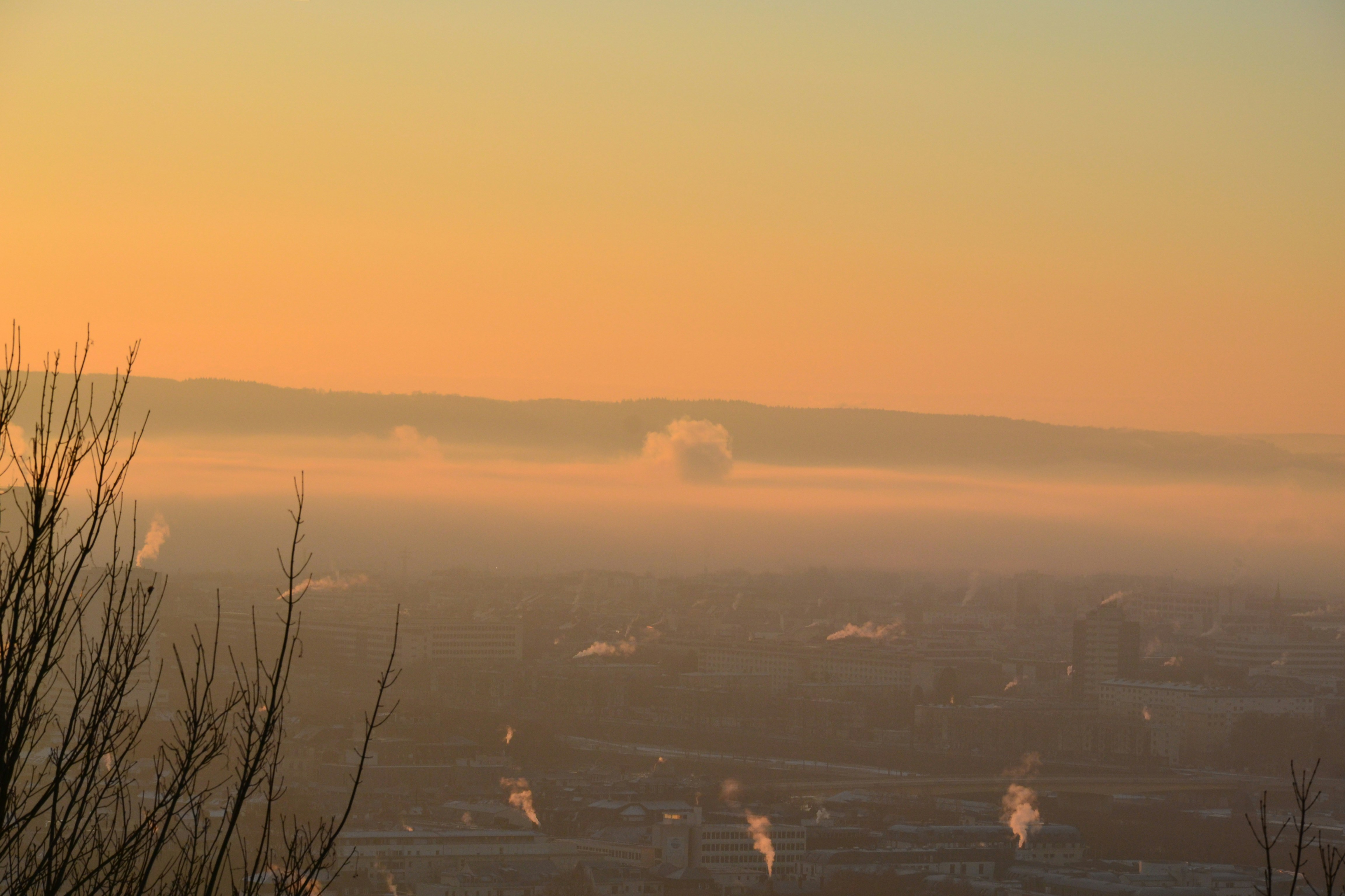 Mont Saint-Aignan aerial overview