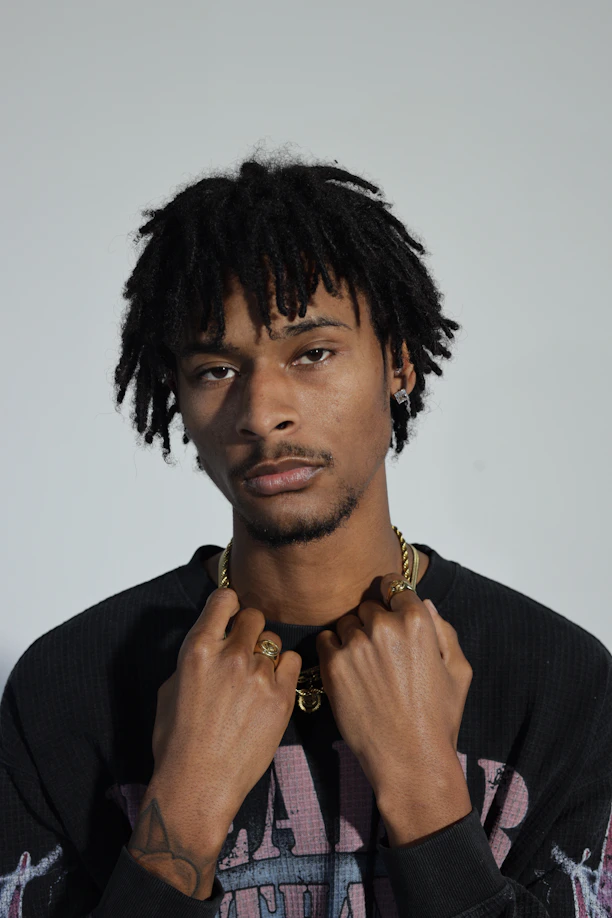Starter locs on young Black man mobile loc specialist Essex, Dagenham
