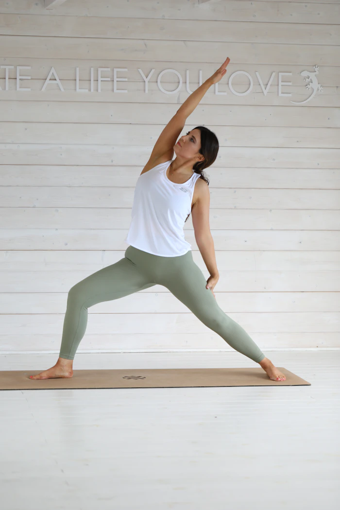 Warrior II (Virabhadrasana II) yoga pose