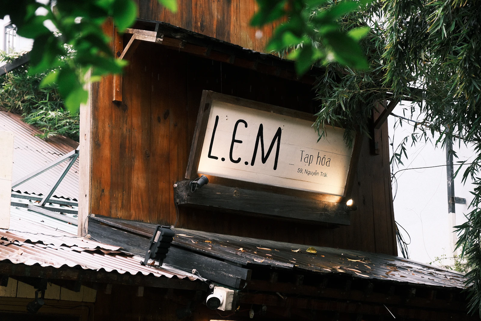 A commercial building storefront