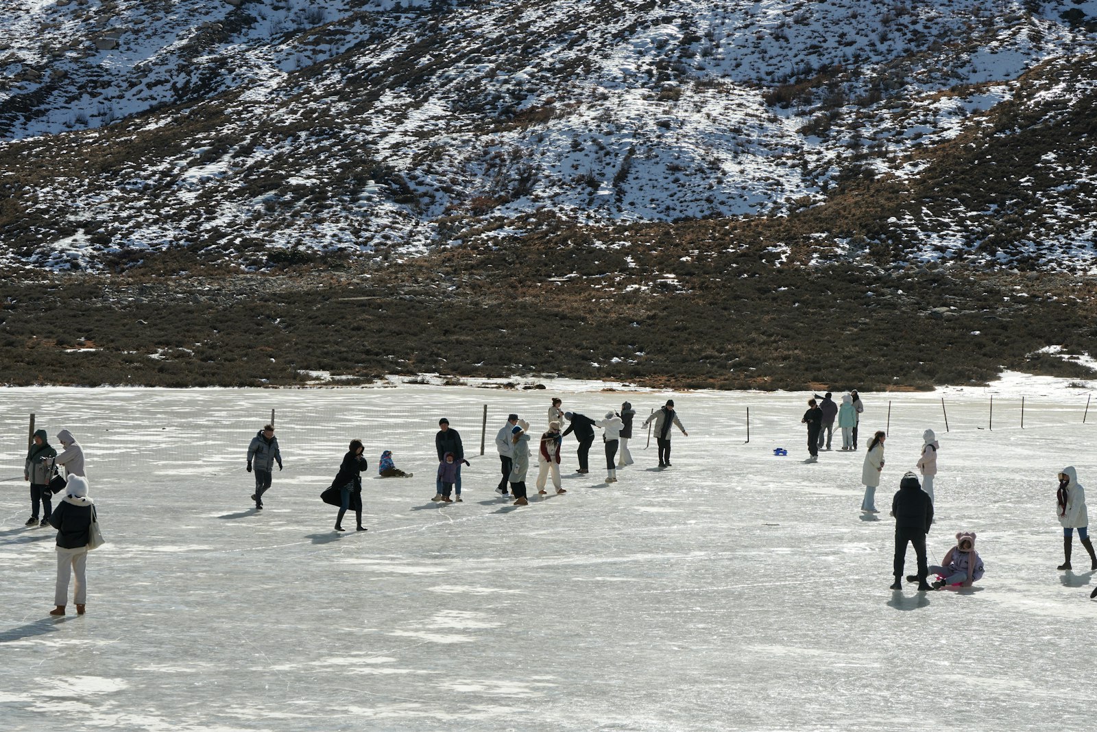 Ice Skating in Banff National Park