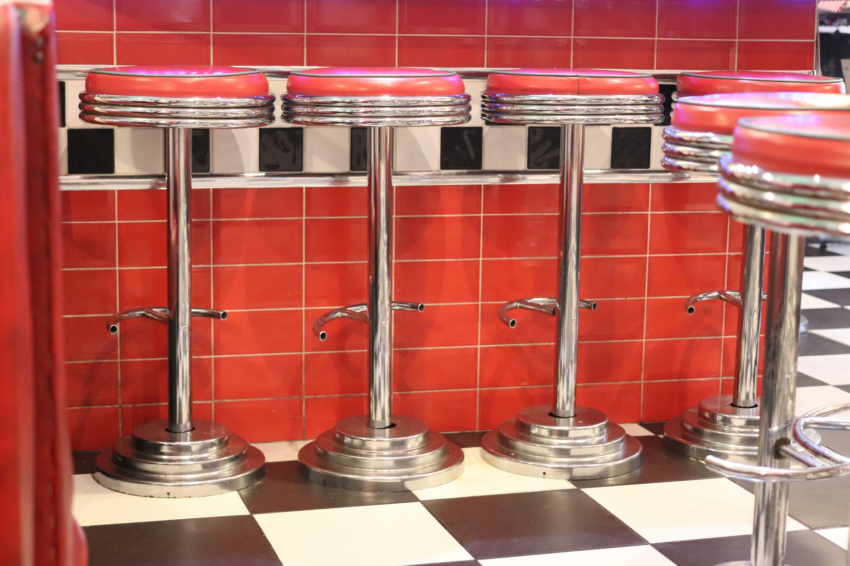 Professional commercial soda fountain setup with tower and drip tray - soda dispenser installation