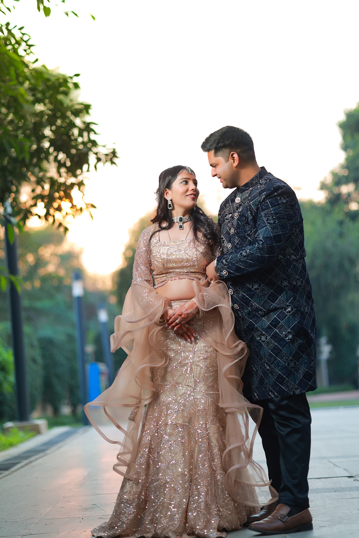 Couple portrait for matrimony highlight