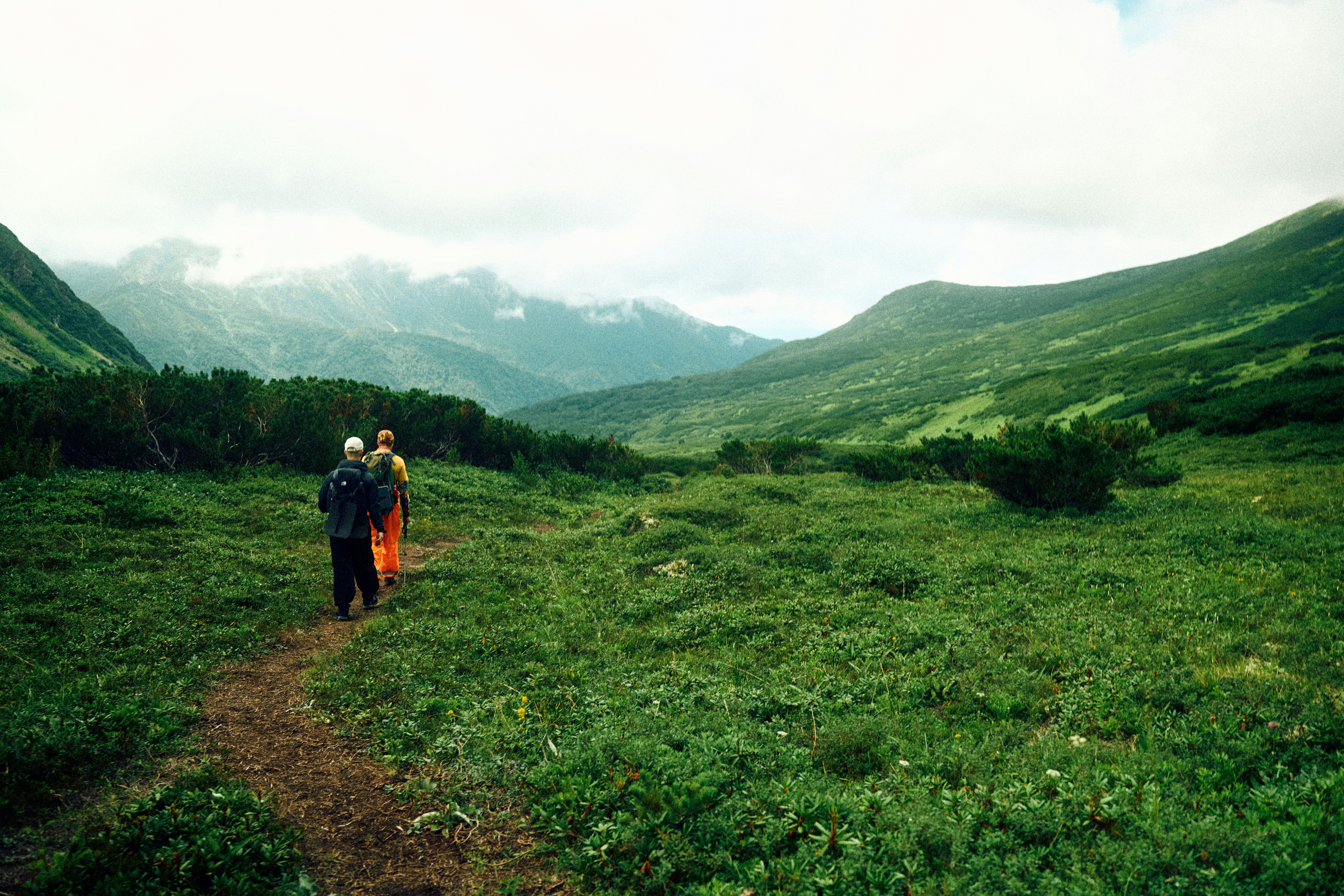 Hiking boots and trail outdoor — BroadToeBox