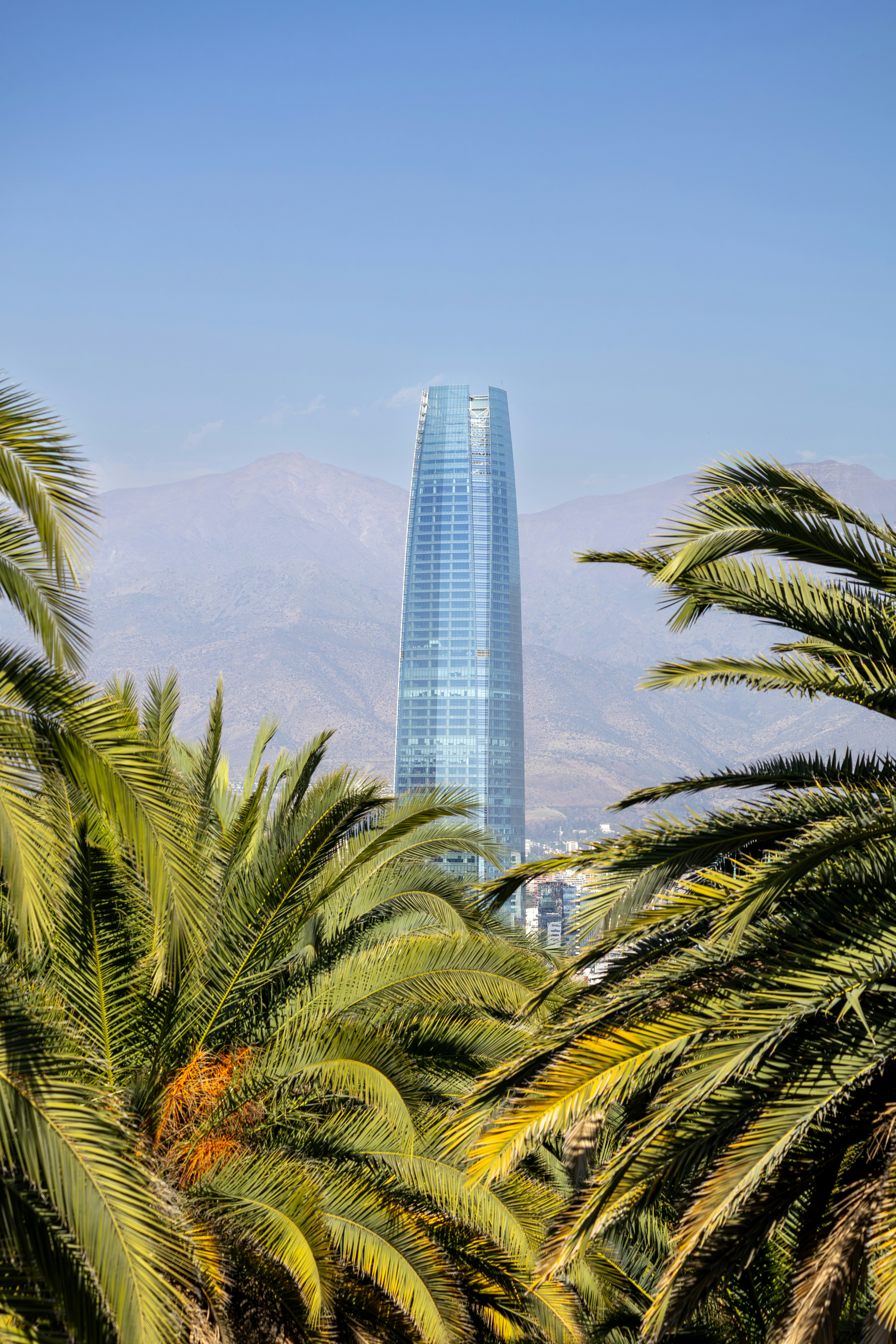 Santiago Chile skyline