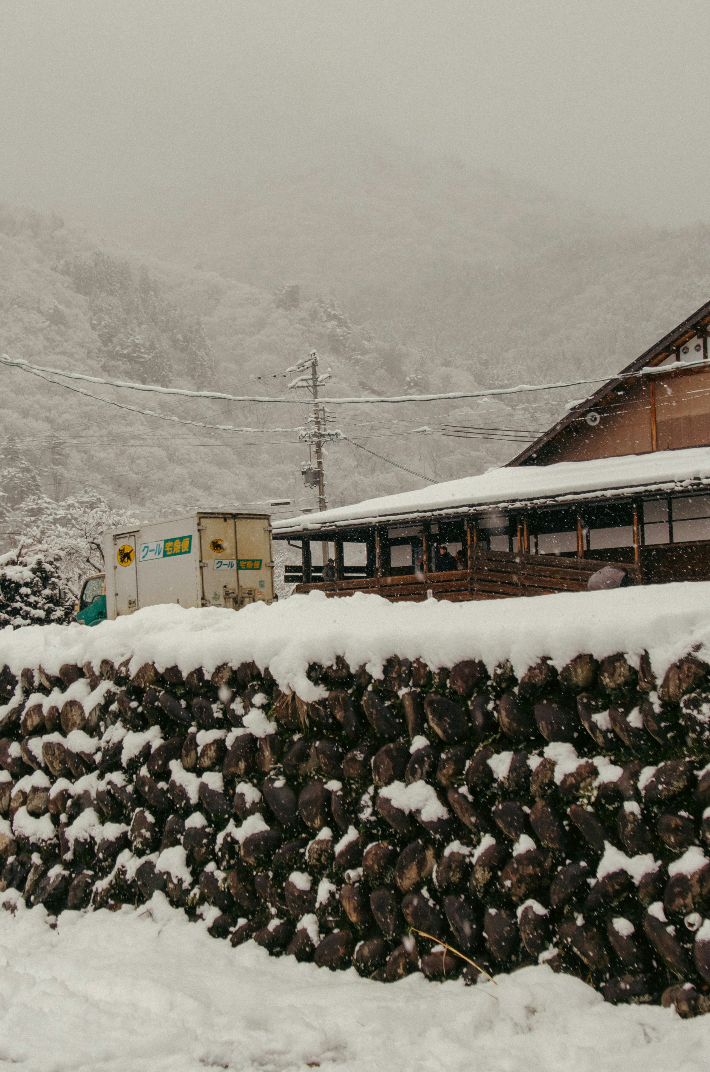 Ginzan Onsen in Snow