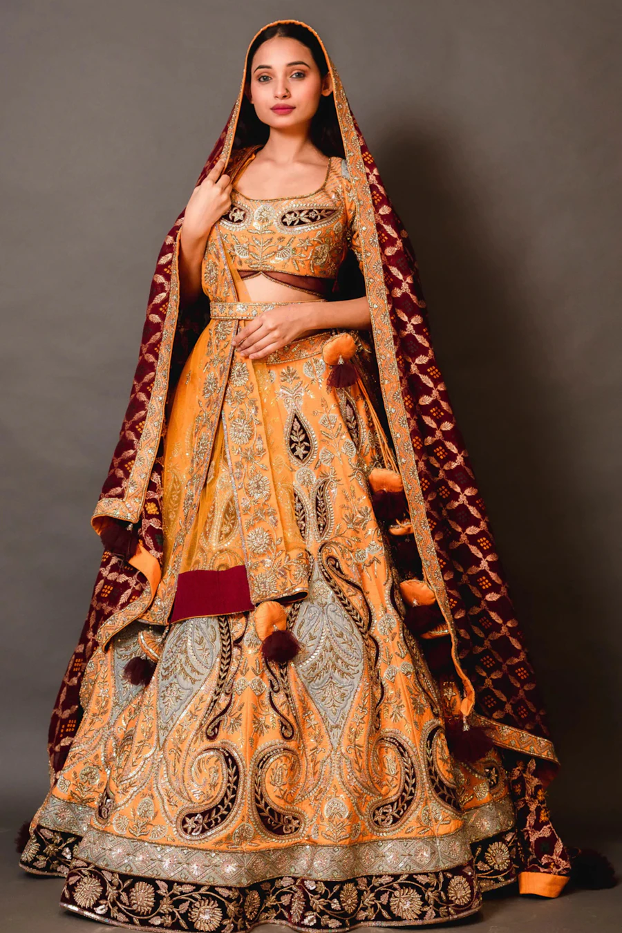 Traditional embroidered fashion