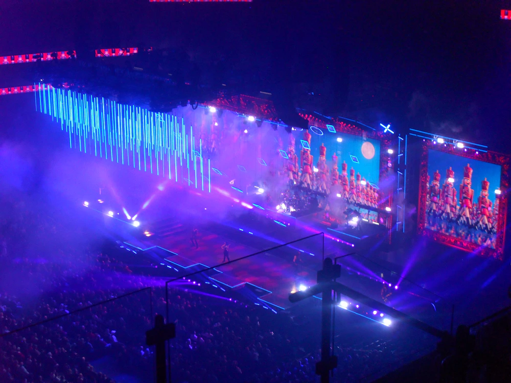 Flexible LED Walls display installation