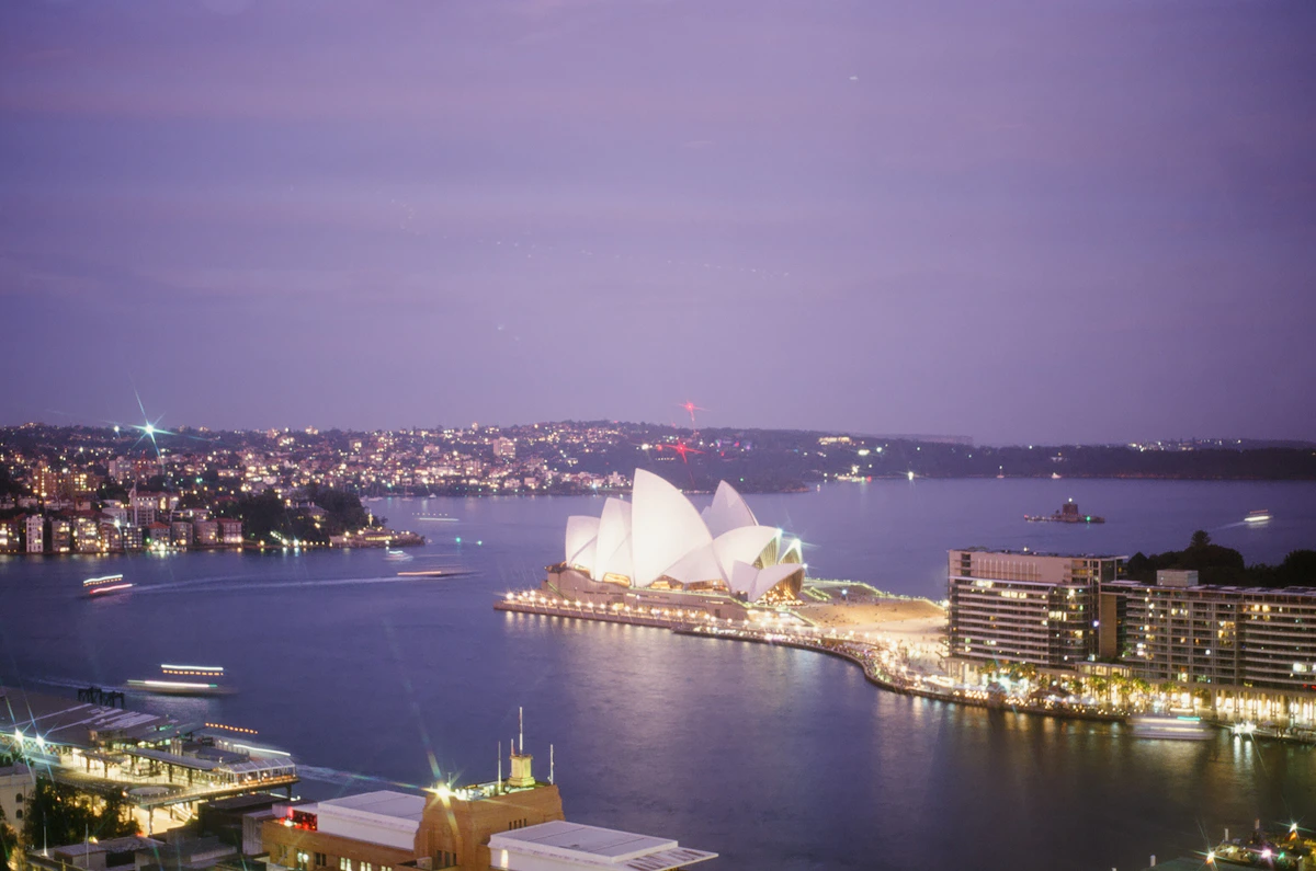 Sydney Opera House at night
