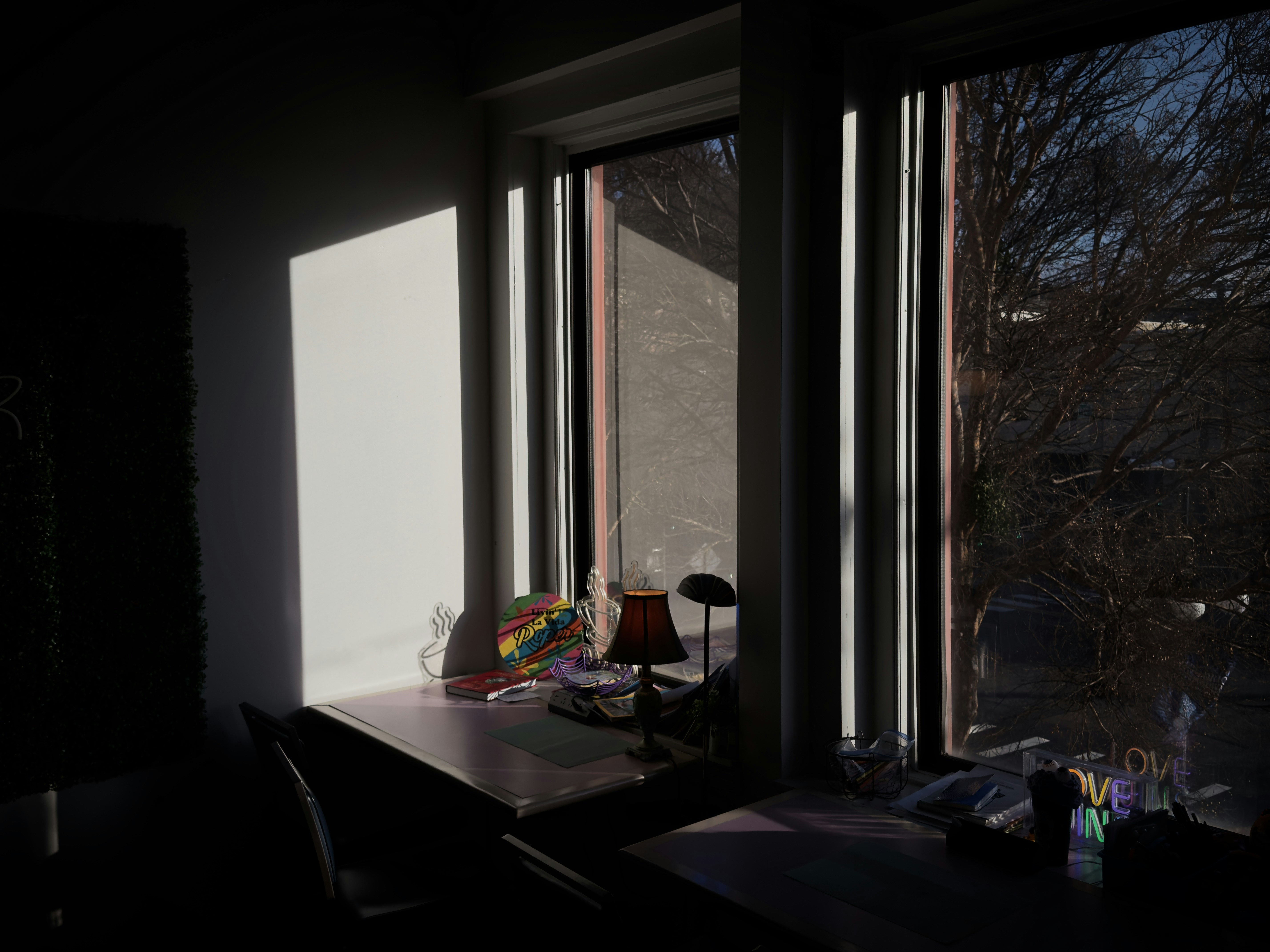 Sunlit workspace