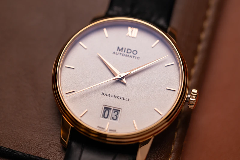 Exquisite Mido Baroncelli watch for a sophisticated man