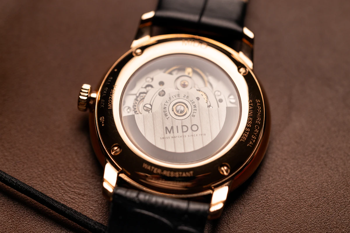 Luxury watch detail