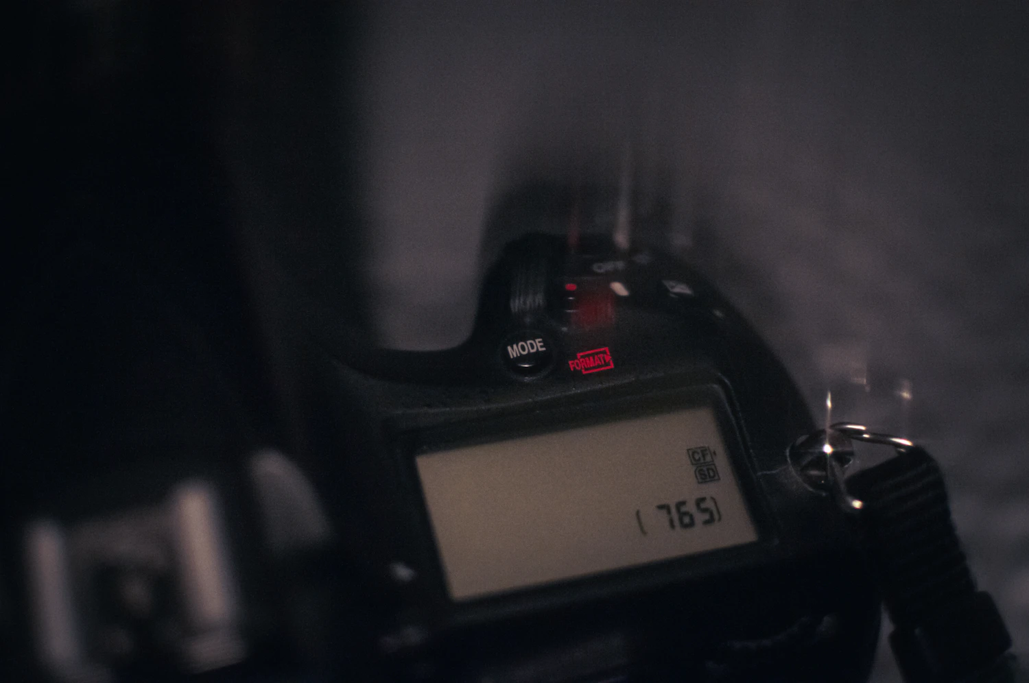 The histogram on a camera's rear screen maps every pixel from black at the left to white at the right, a steadier guide to exposure than the preview image.