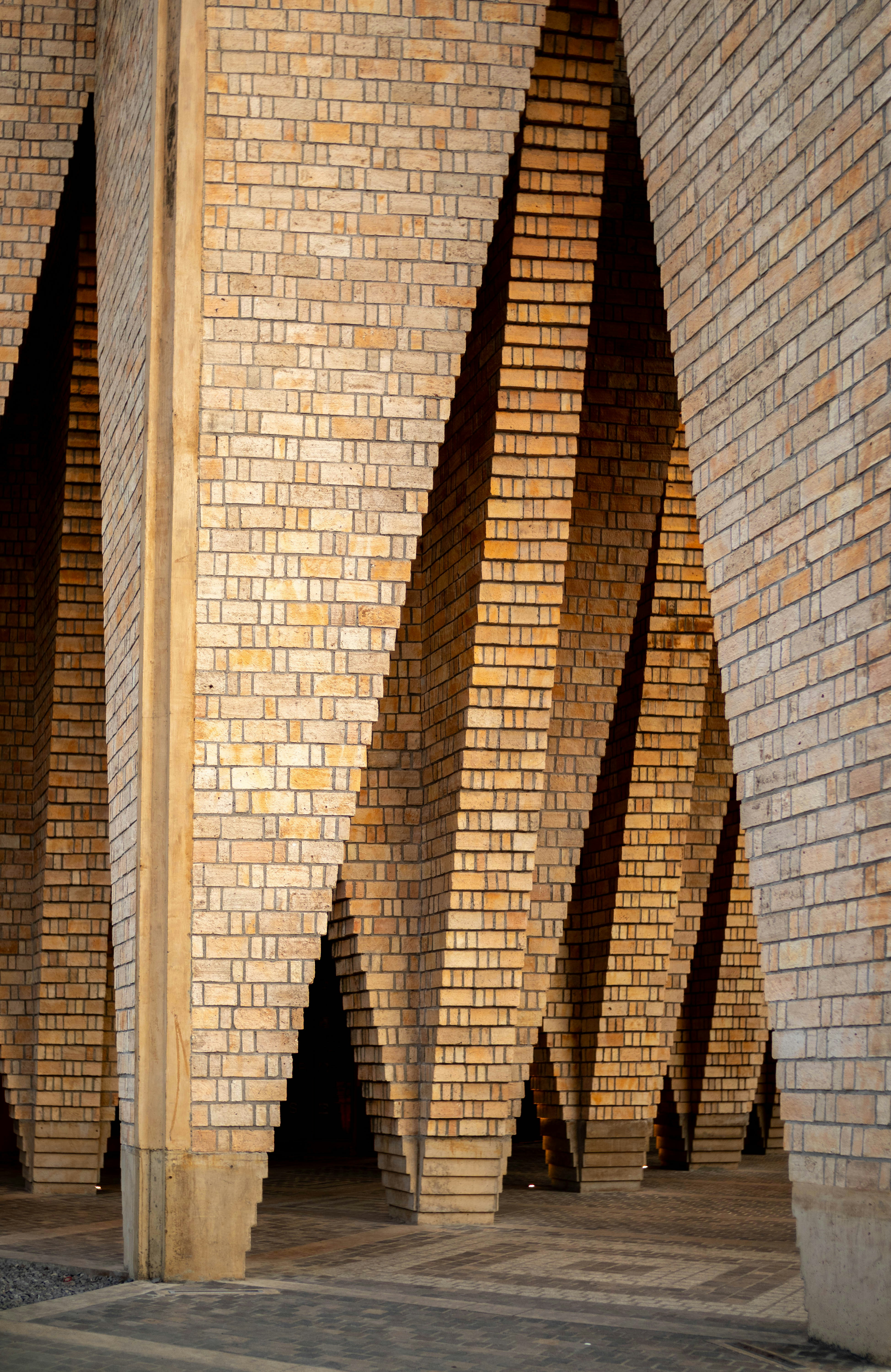 modern brickwork design