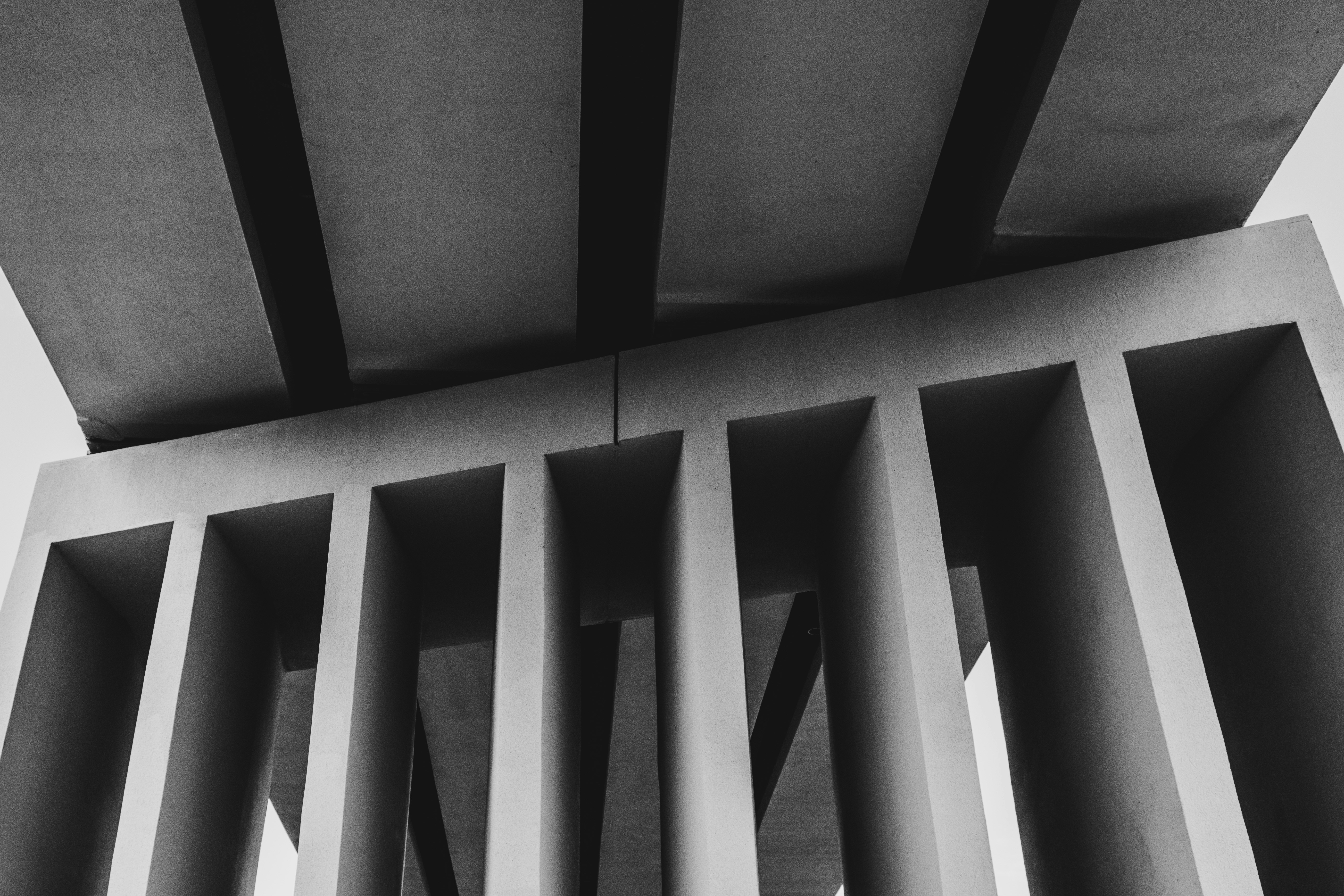 Abstract architectural detail with strong geometric lines — Jan Macháček