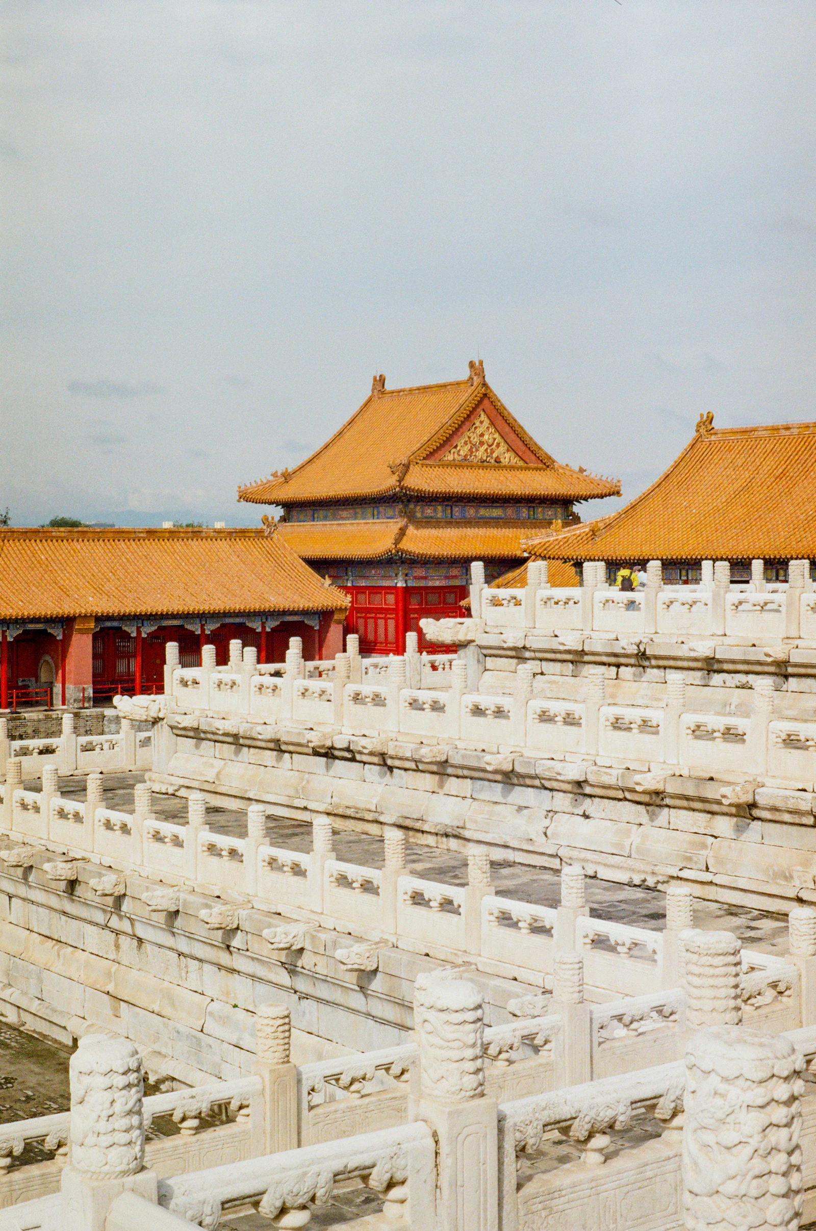 Marble terraces of the Forbidden City, Beijing