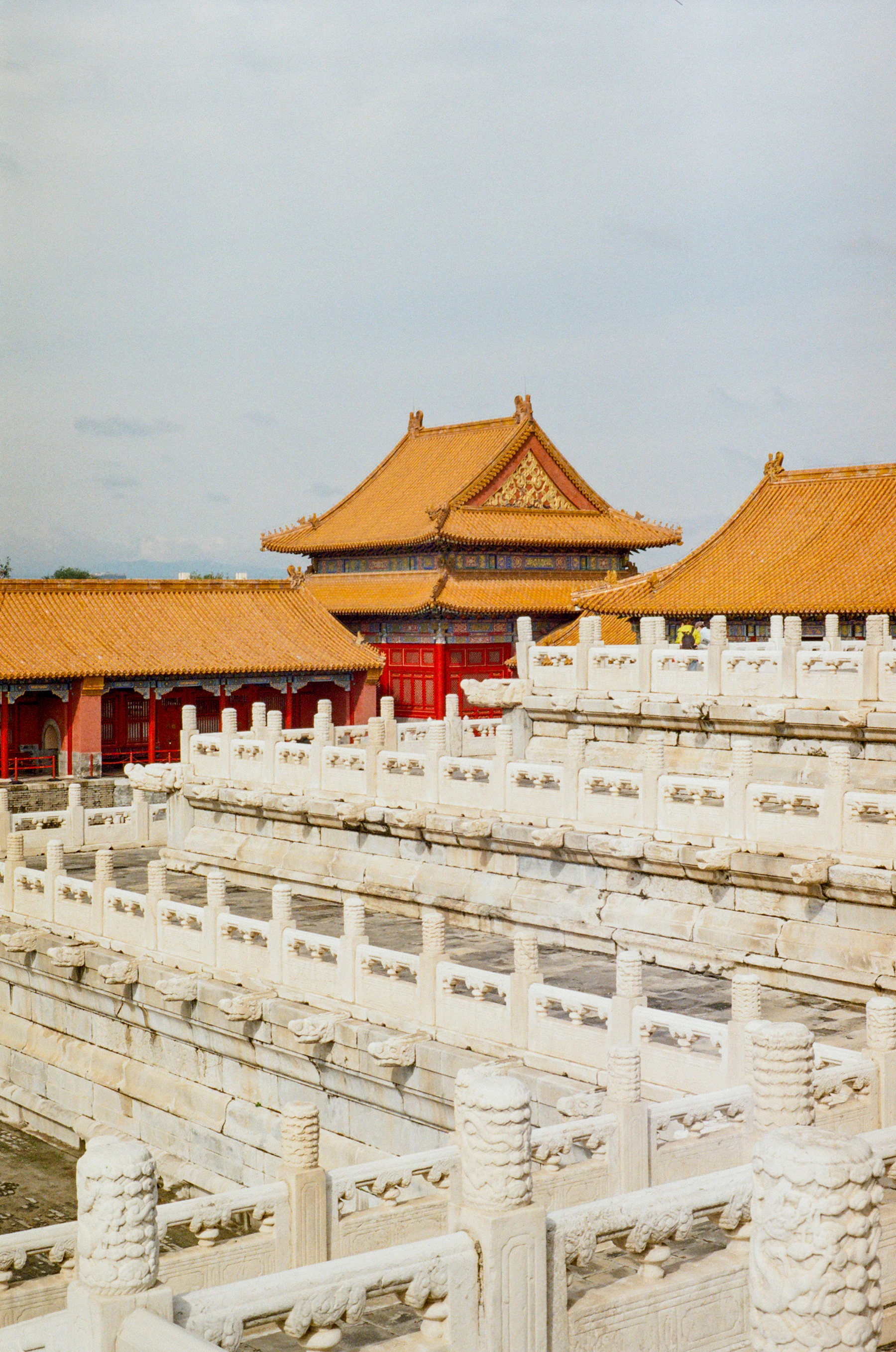 Marble terraces of the Forbidden City, Beijing
