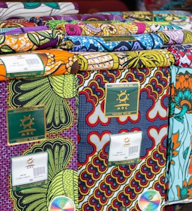 Ankara print fabric