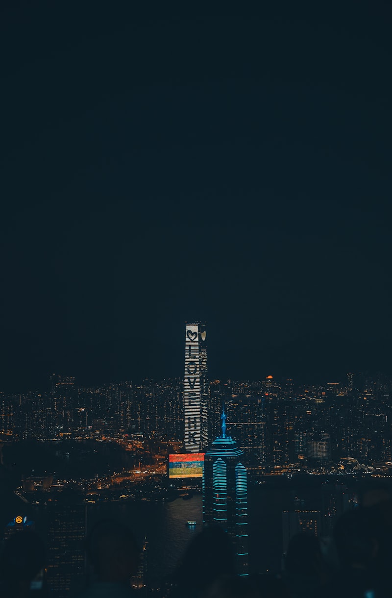 Hong Kong skyline, cash money, courtroom, police station