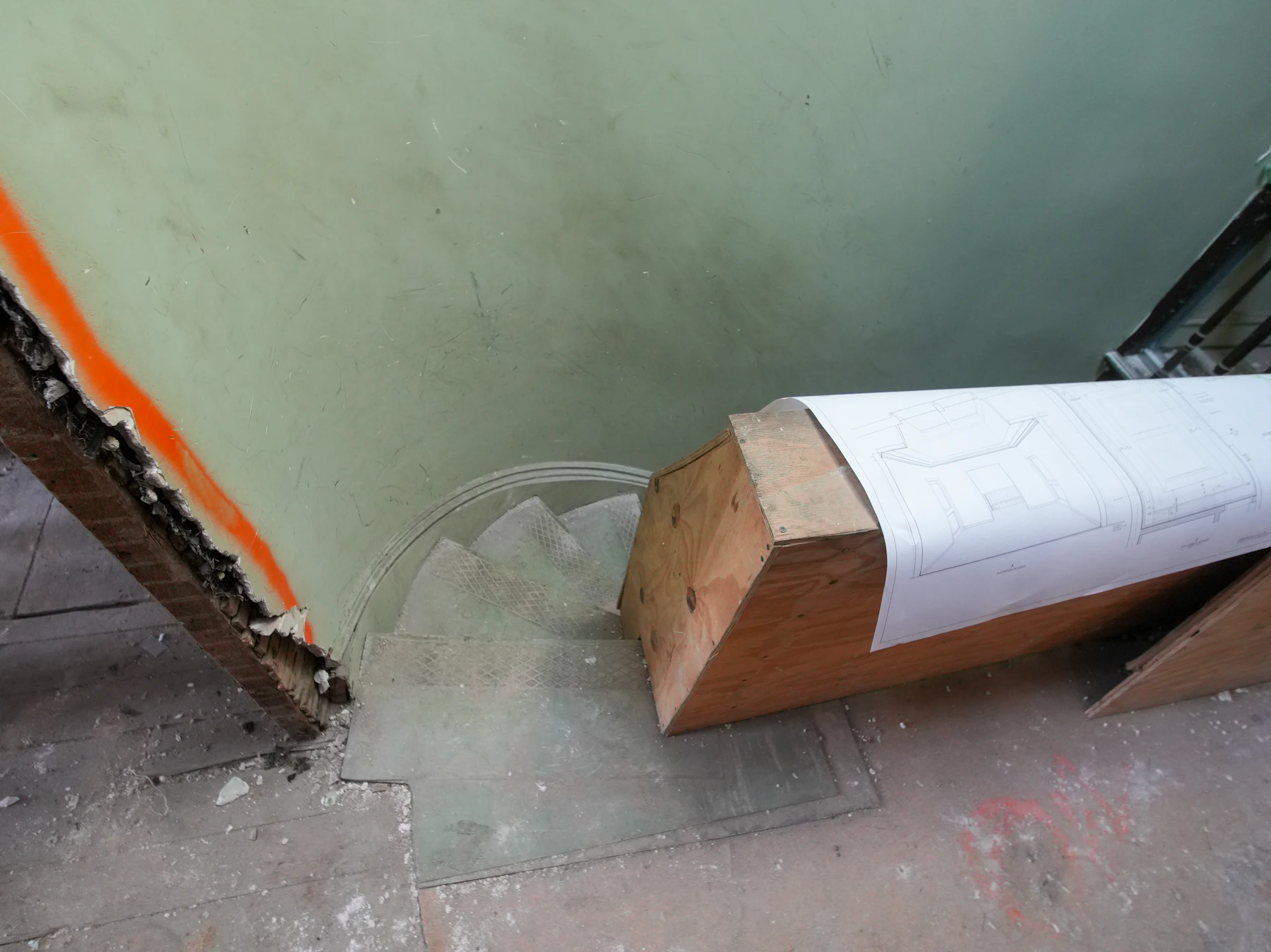 Renovation project documentation and planning stage