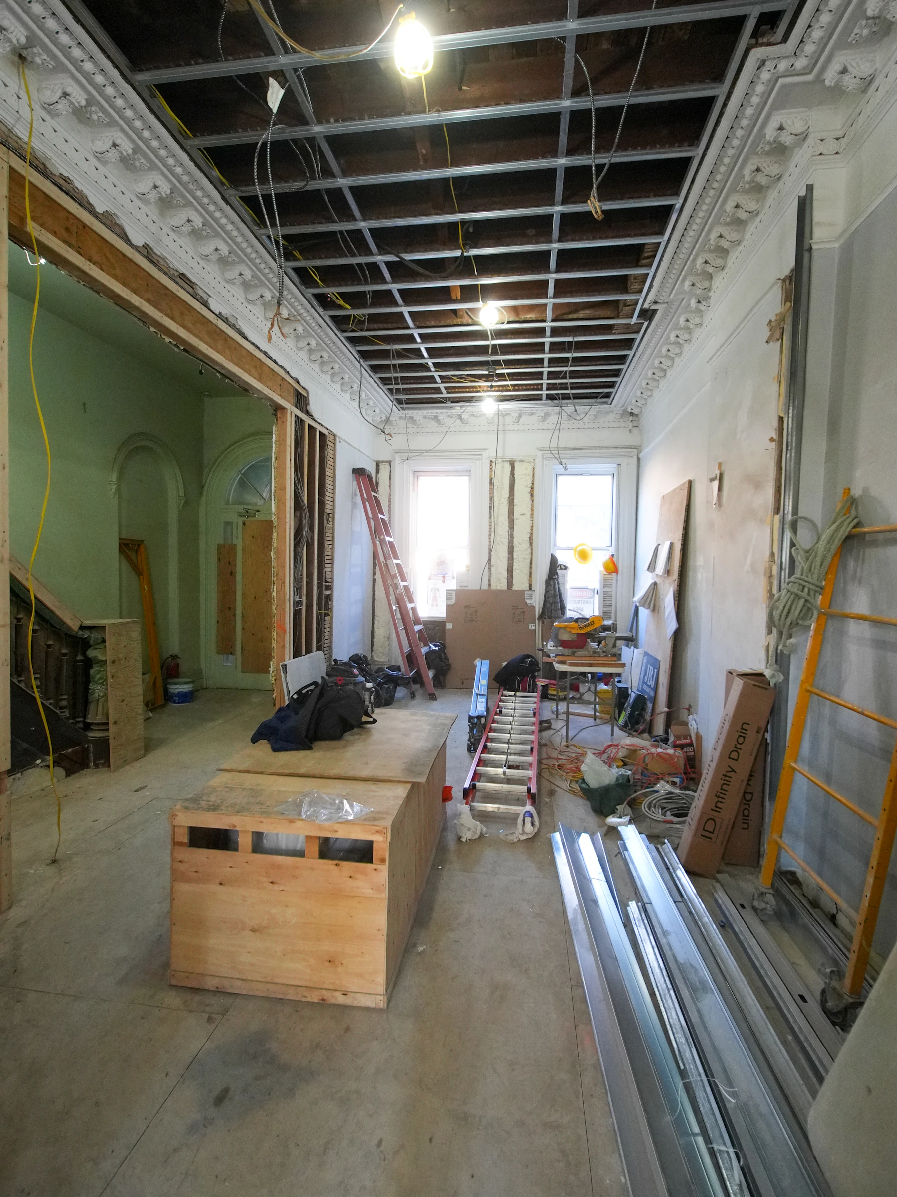Renovation-stage demo image before finishing